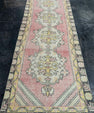 Turkish Vintage Rug 2'9" x 9' #19824