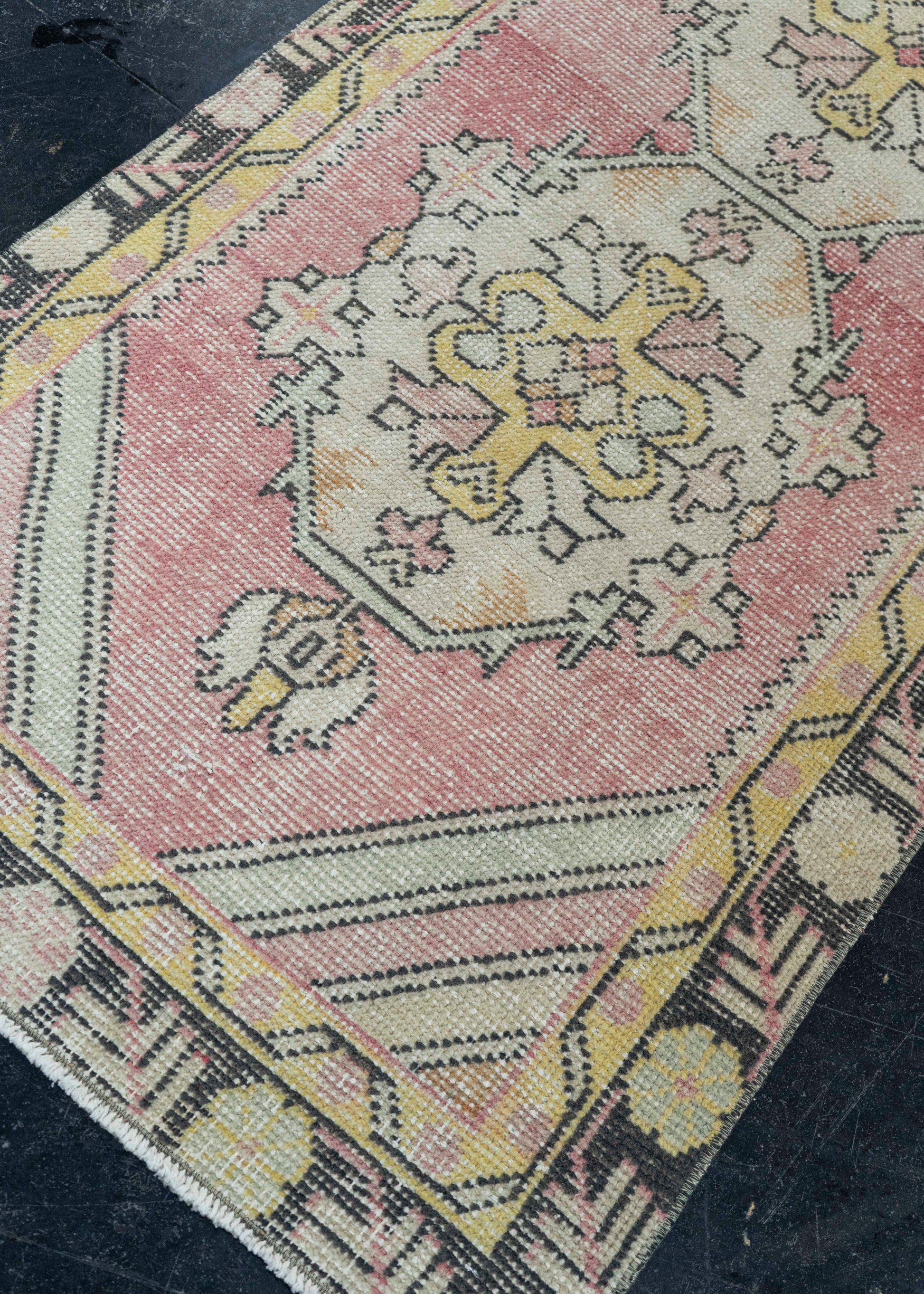 Turkish Vintage Rug 2'9" x 9' #19824