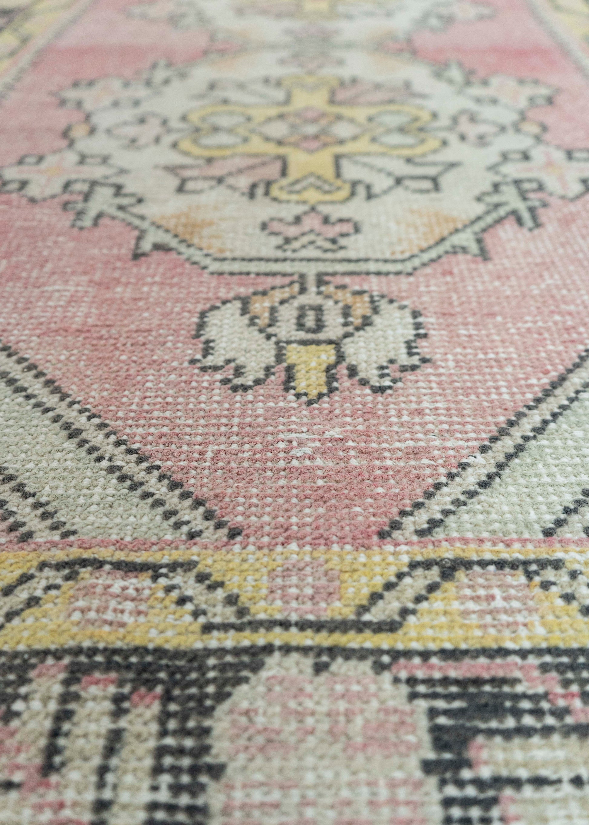 Turkish Vintage Rug 2'9" x 9' #19824