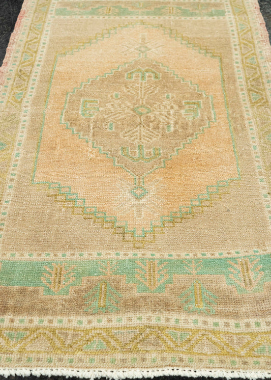Turkish Yastik Rug  1'11" x  3'0" #23652
