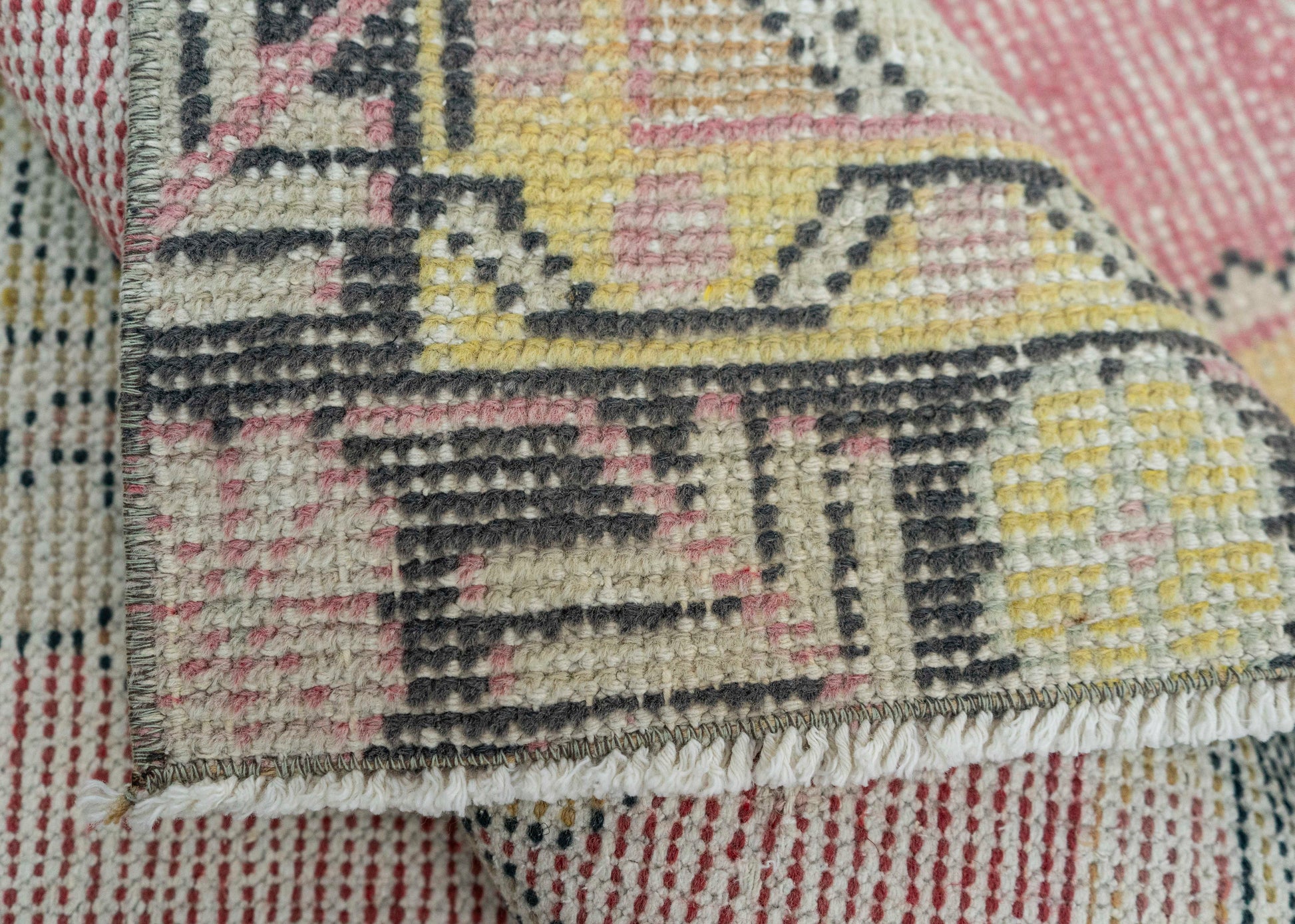 Turkish Vintage Rug 2'9" x 9' #19824