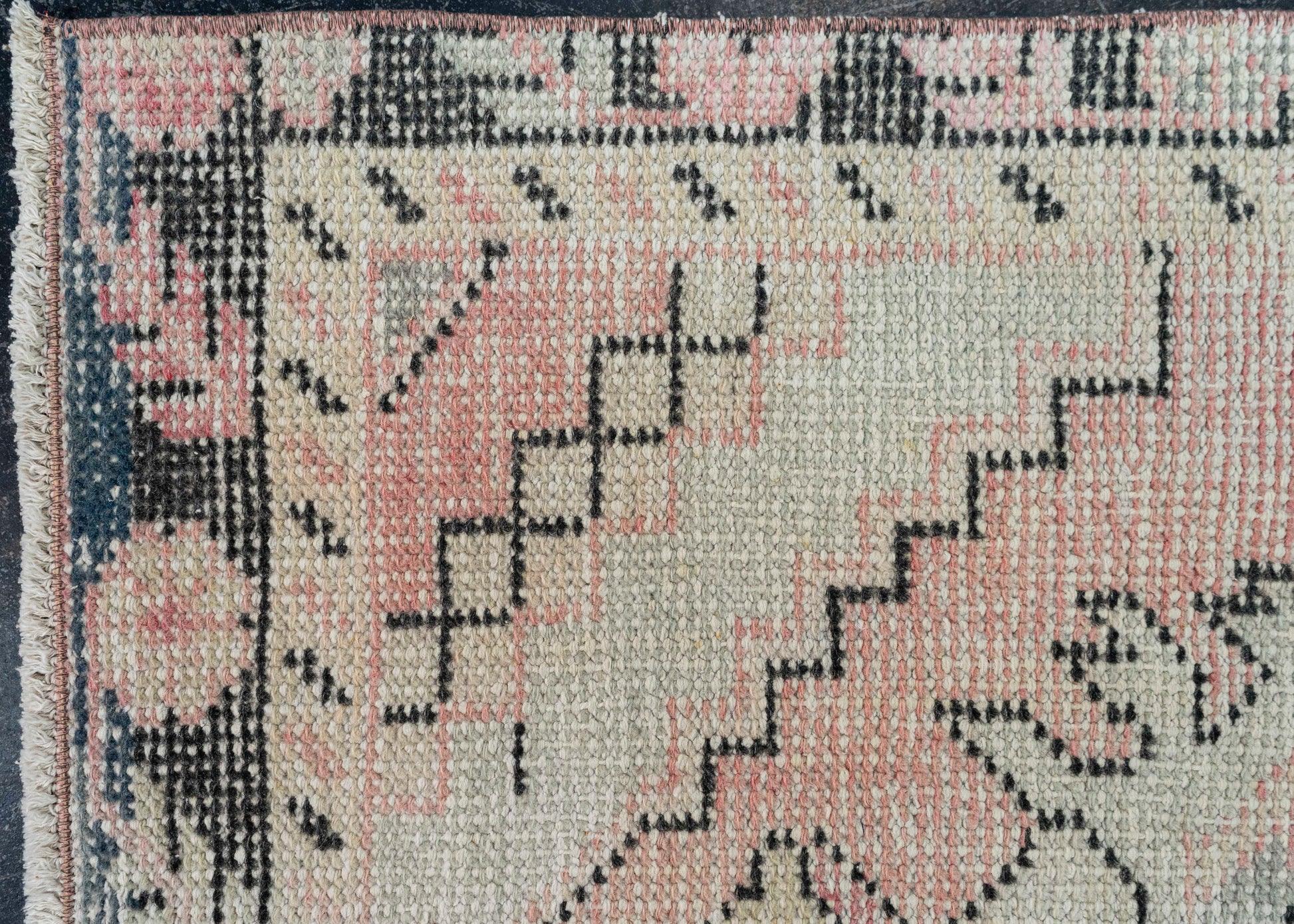 Turkish Vintage Rug 2'7" x 9'7" #19814