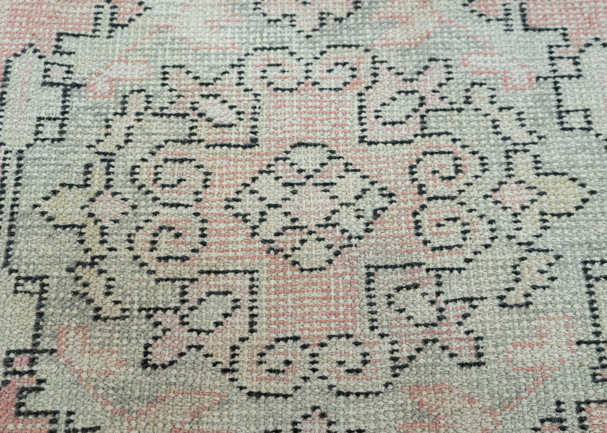 Turkish Vintage Rug 2'7" x 9'7" #19814