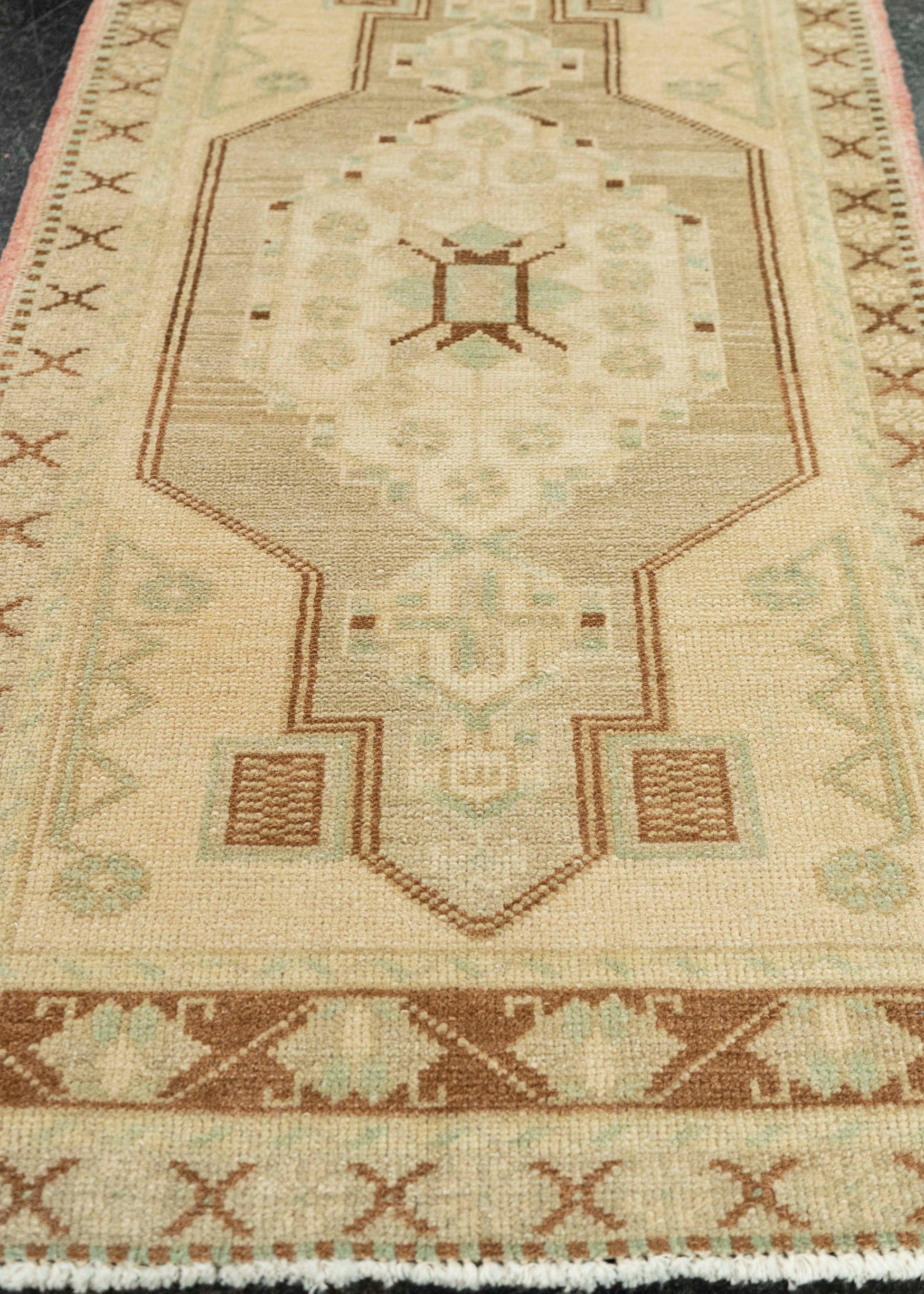 Turkish Yastik Rug  1'9" x  3'3" #23651