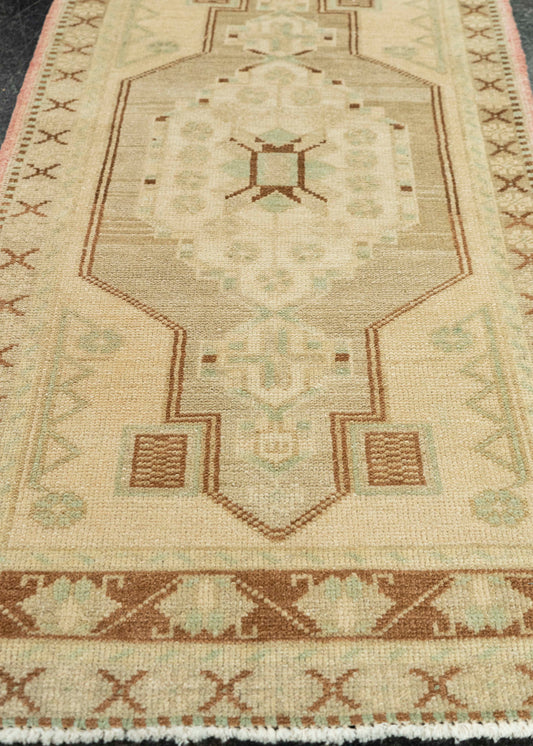 Turkish Yastik Rug  1'9" x  3'3" #23651