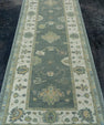 Turkish Oushak Rug 2'11"x 7'11" #19164