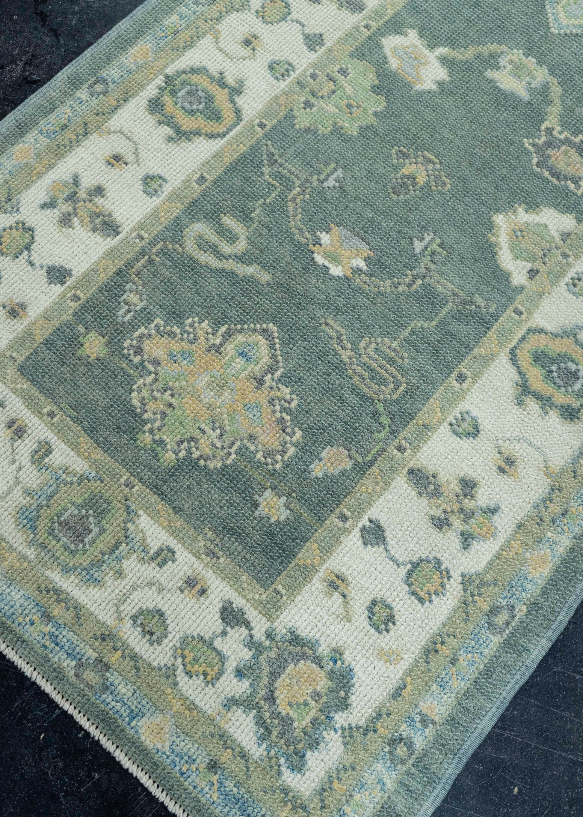 Turkish Oushak Rug 2'11"x 7'11" #19164