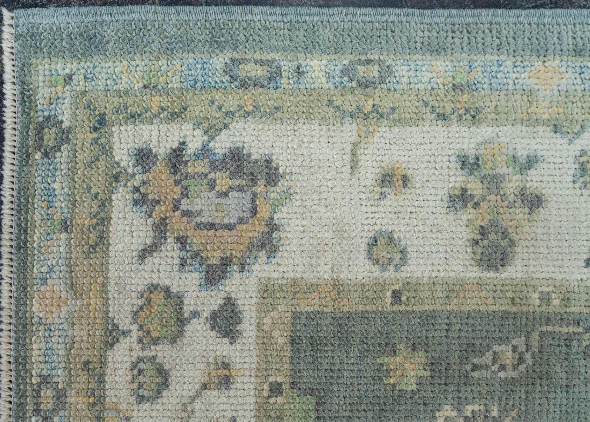 Turkish Oushak Rug 2'11"x 7'11" #19164