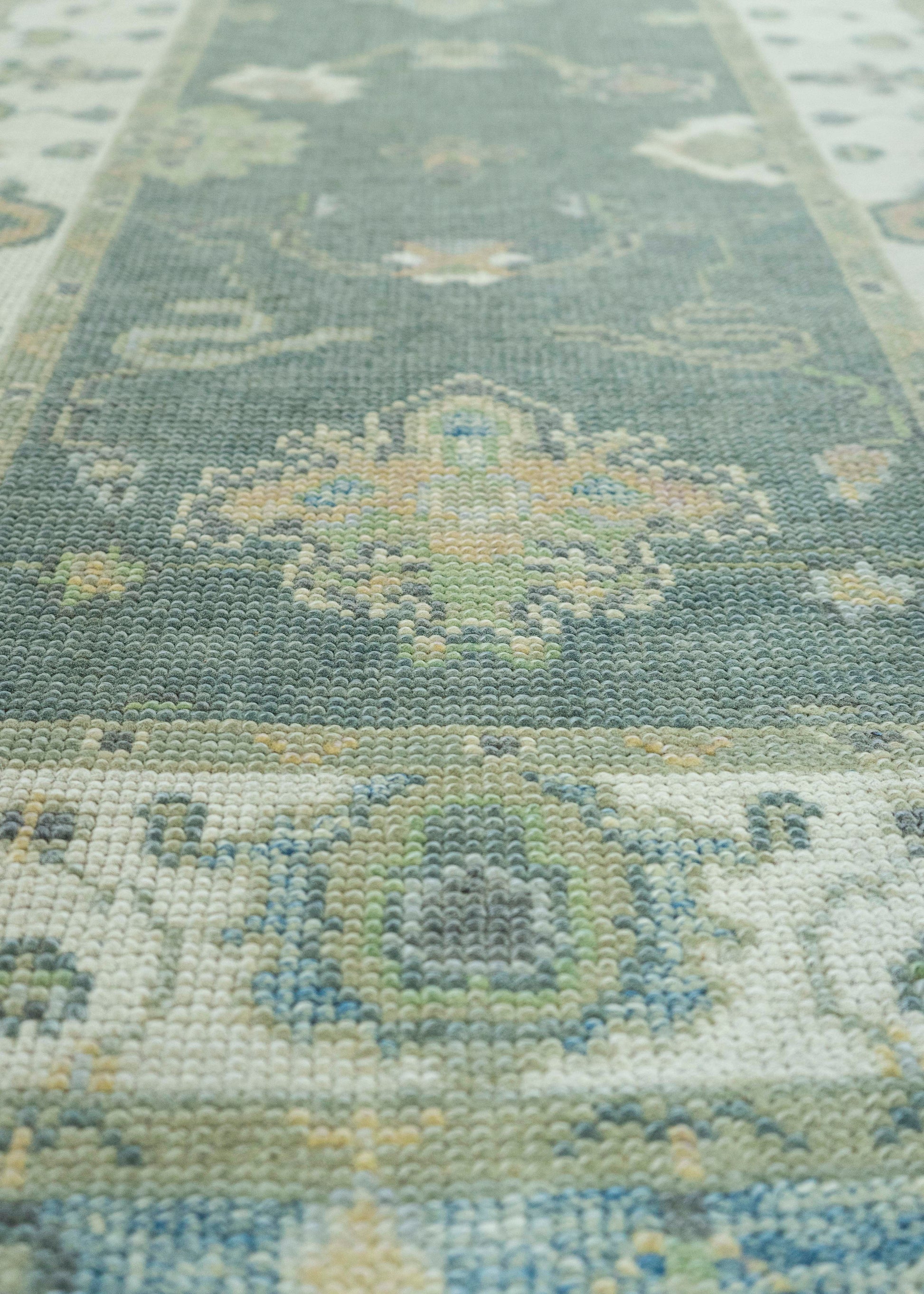 Turkish Oushak Rug 2'11"x 7'11" #19164