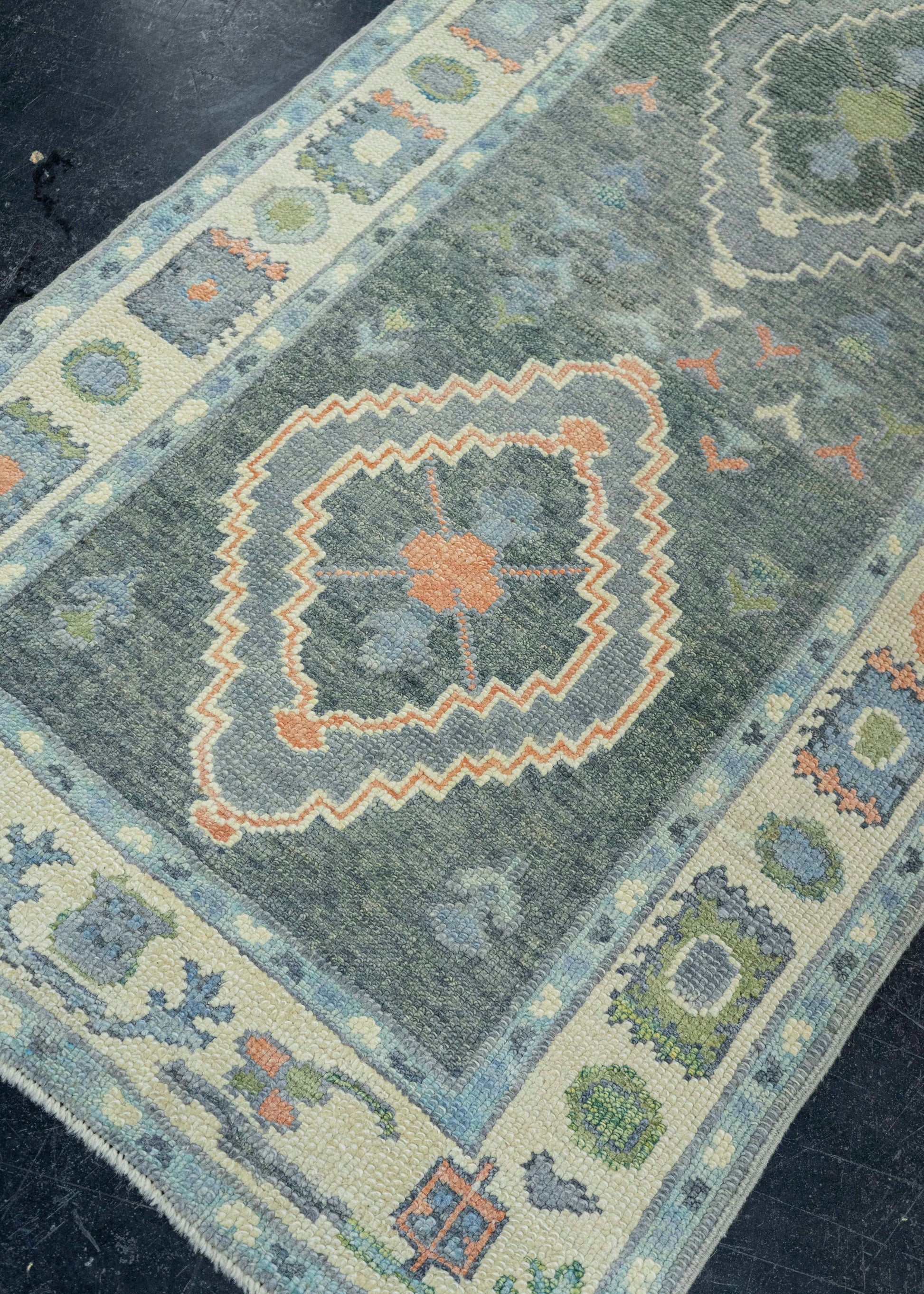 Turkish Oushak Rug 2'11"x 8' #19146