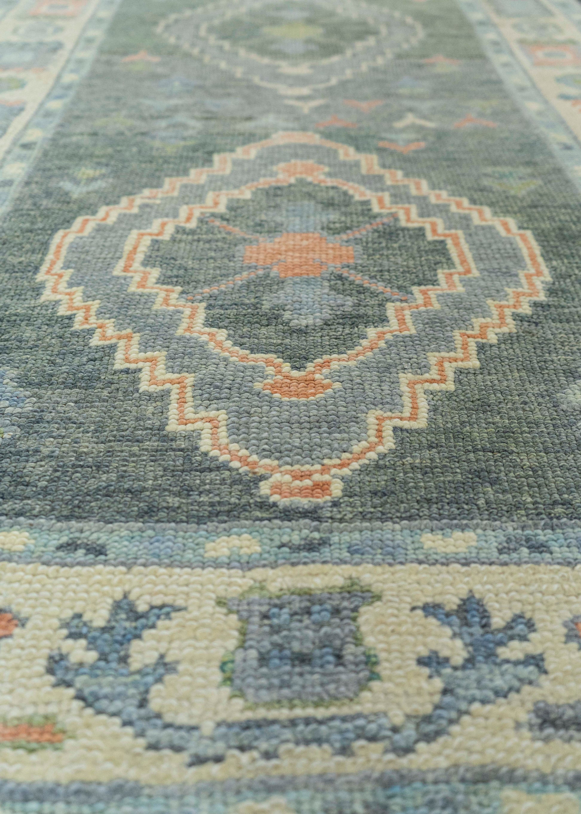 Turkish Oushak Rug 2'11"x 8' #19146