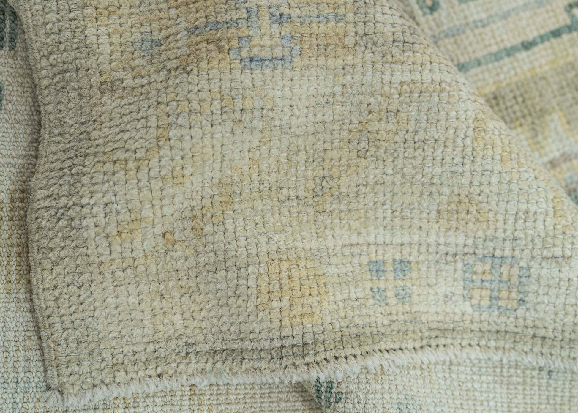 Turkish Oushak Rug 3'1"x 7'9" #19272