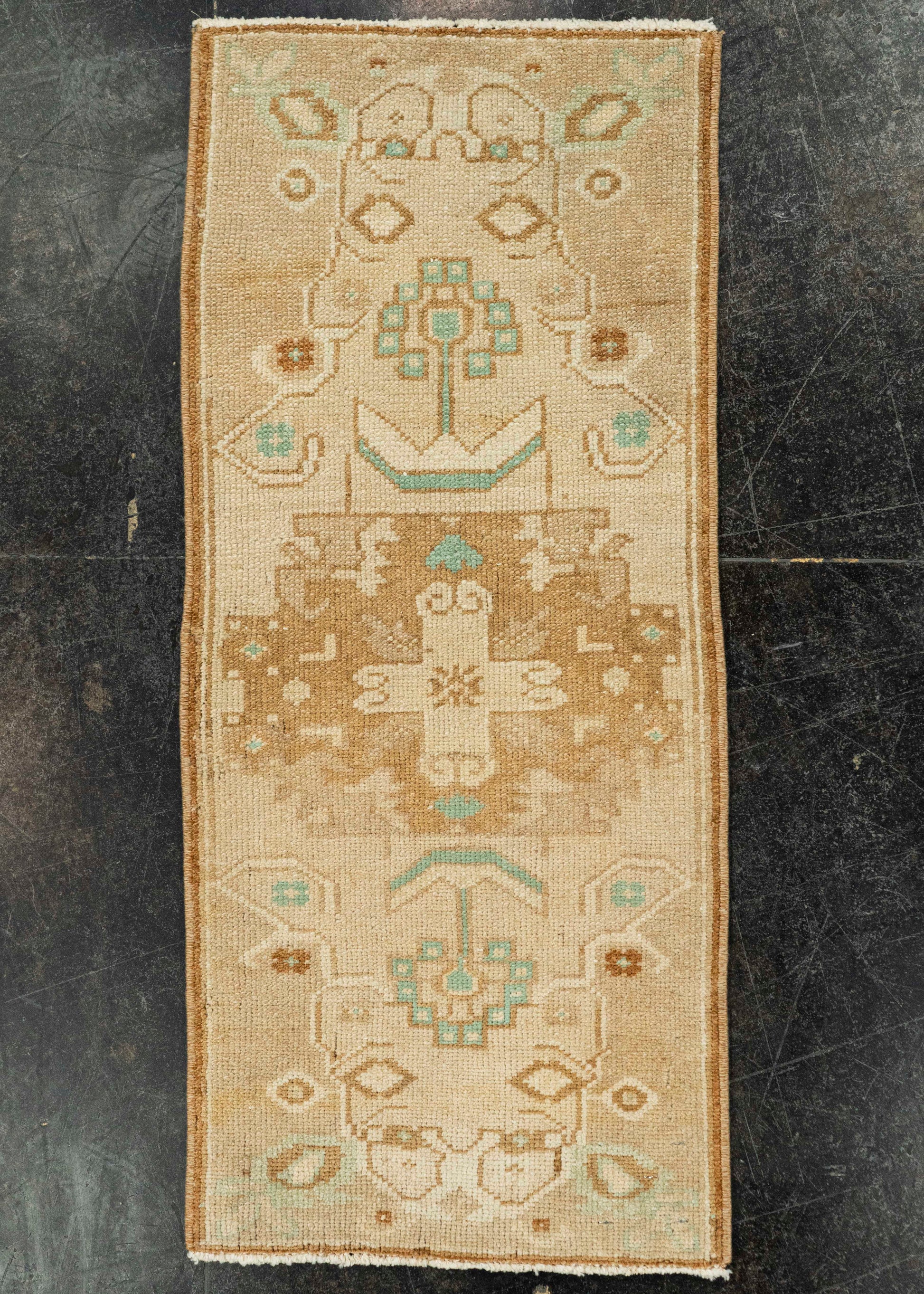 Turkish Yastik Rug  1'4" x  3'1" #23646