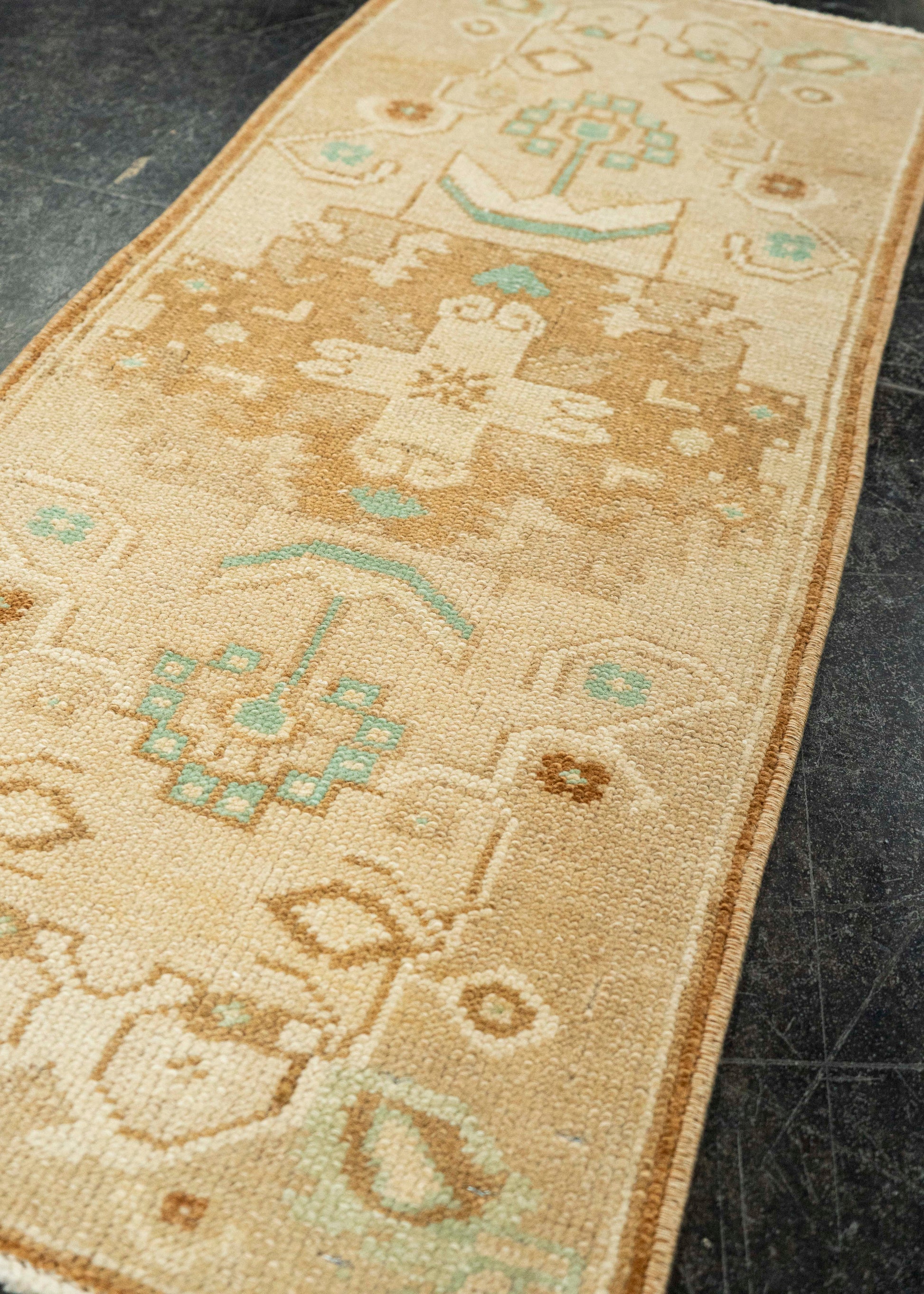 Turkish Yastik Rug  1'4" x  3'1" #23646