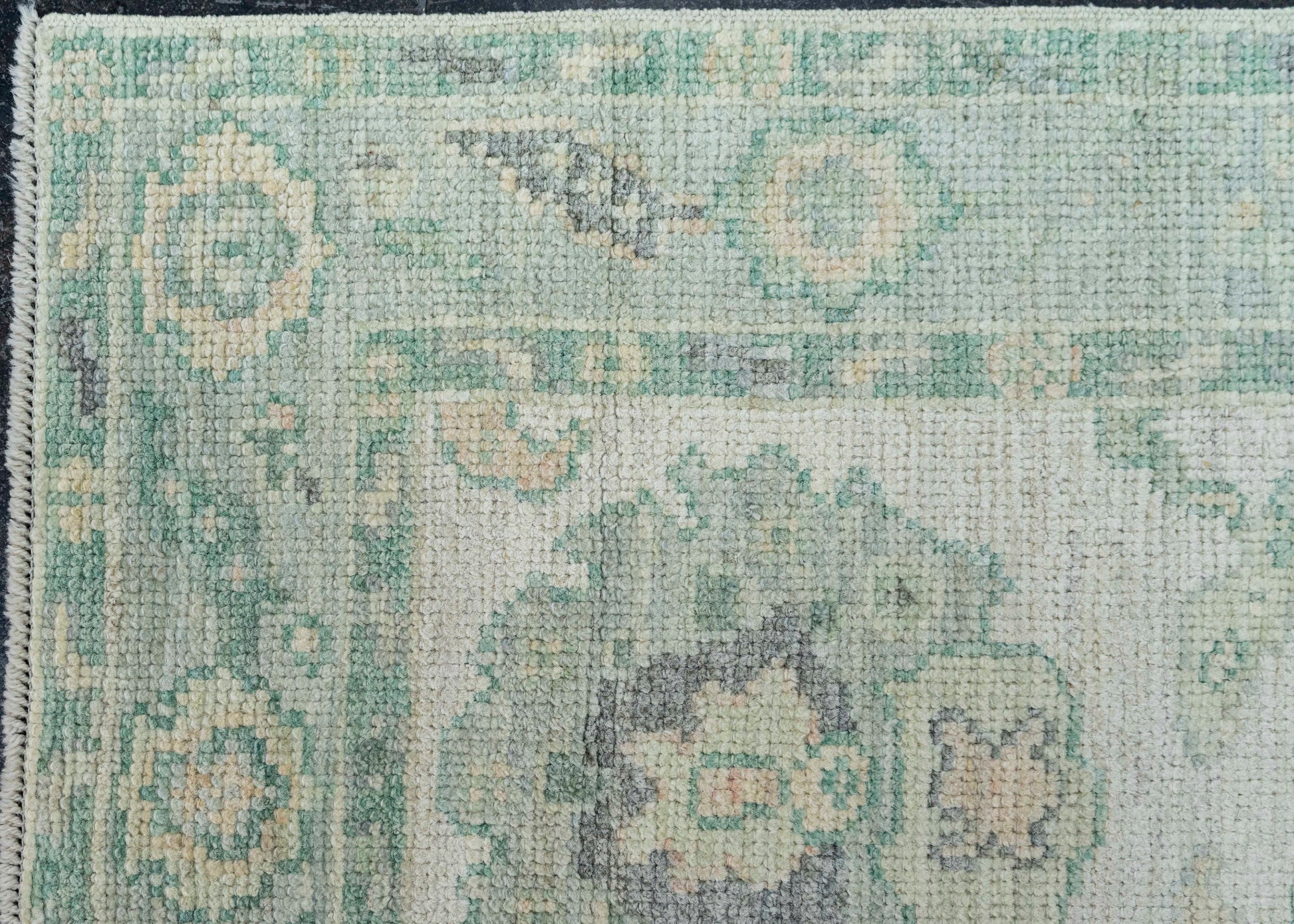 Turkish Oushak Rug 2'2"x 8' #19473