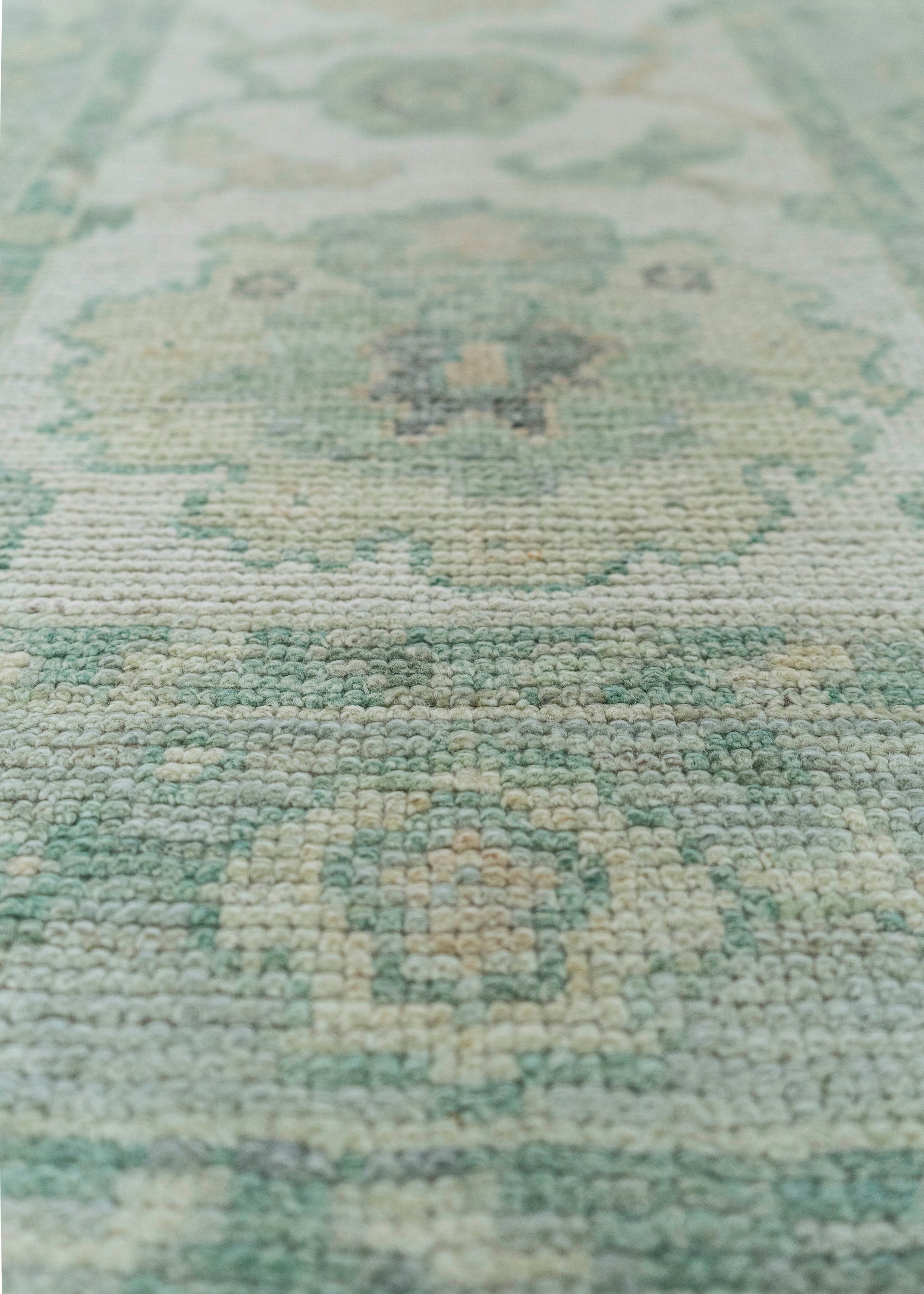 Turkish Oushak Rug 2'2"x 8' #19473