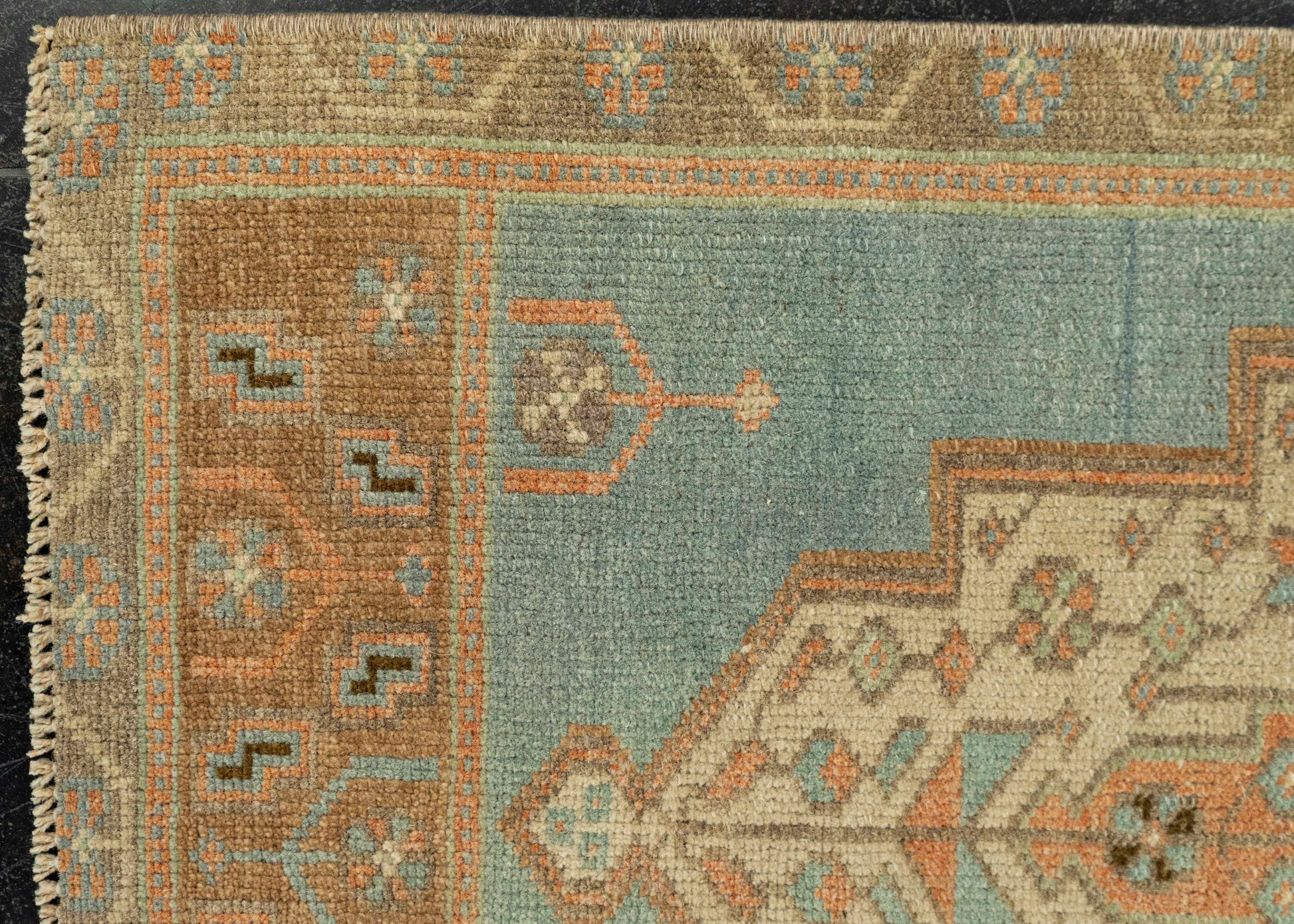 Turkish Yastik Rug  1'6" x  3'2" #23645