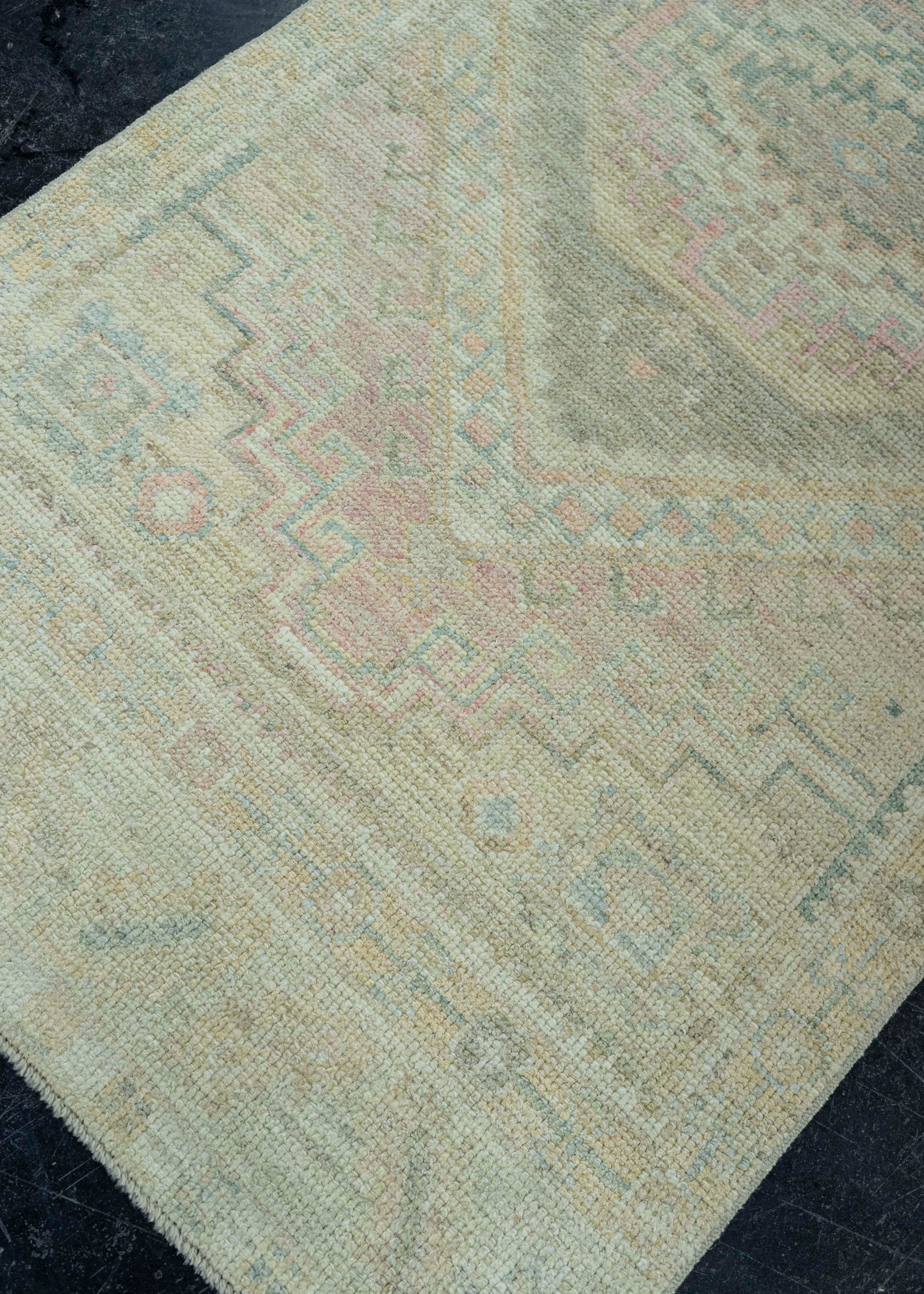 Turkish Oushak Rug 2'10"x 7'9" #19462