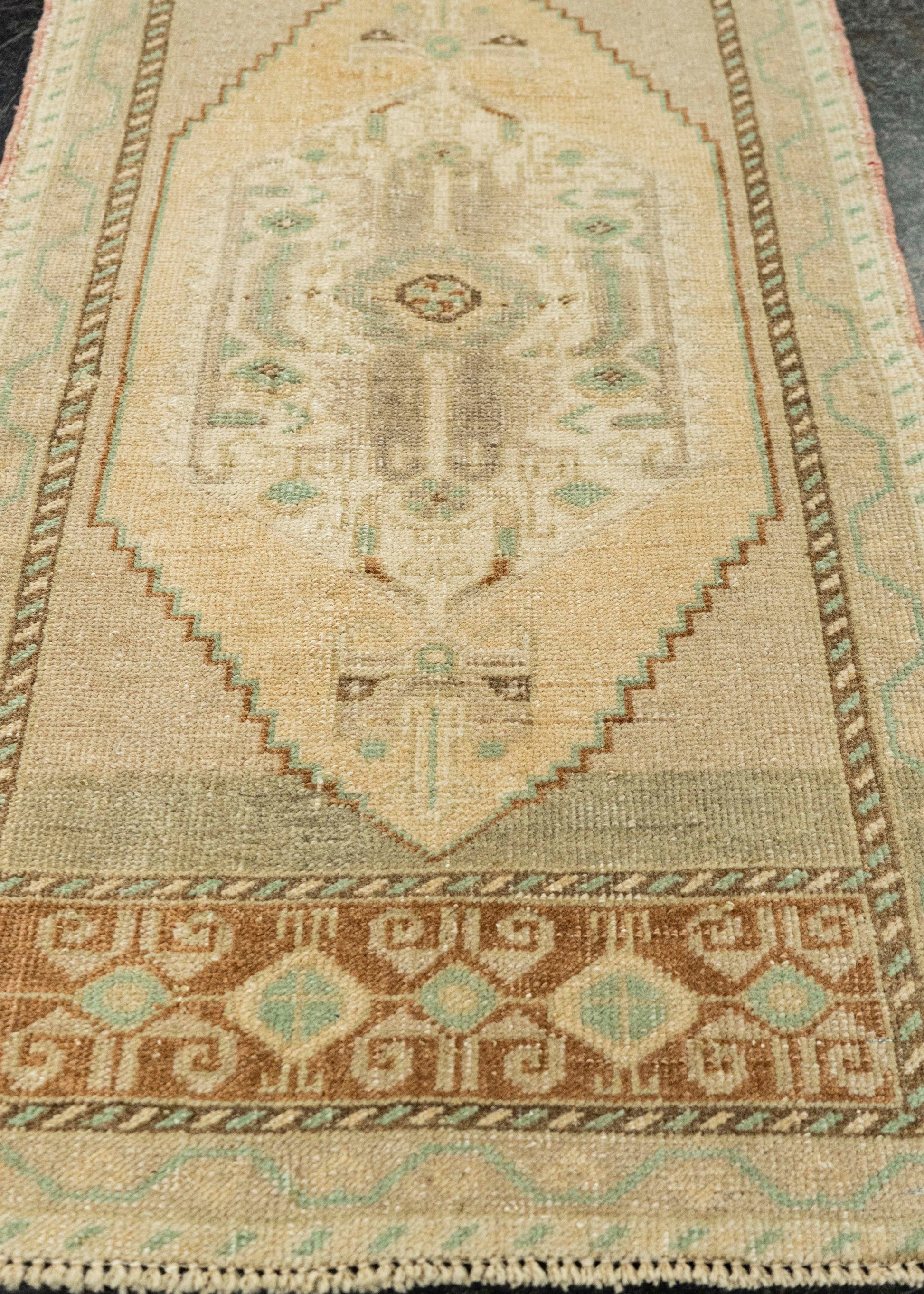 Turkish Yastik Rug  1'8" x  3'3" #23643