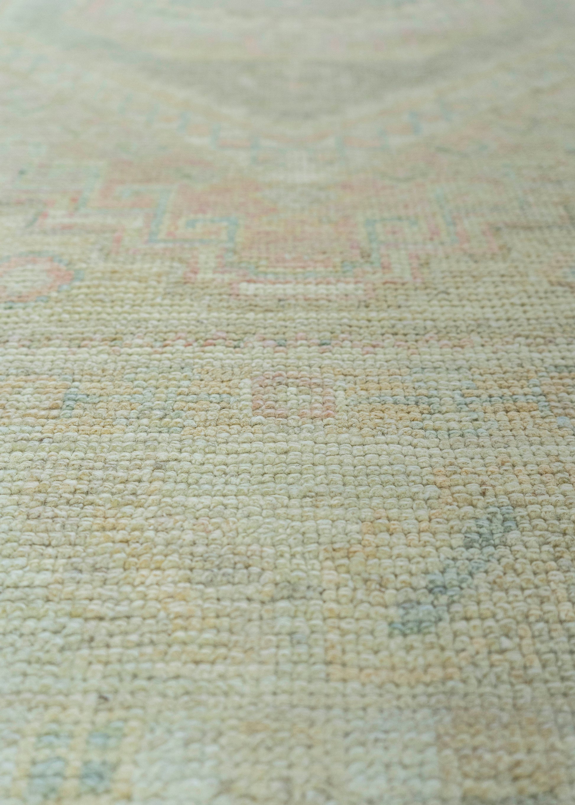 Turkish Oushak Rug 2'10"x 7'9" #19462