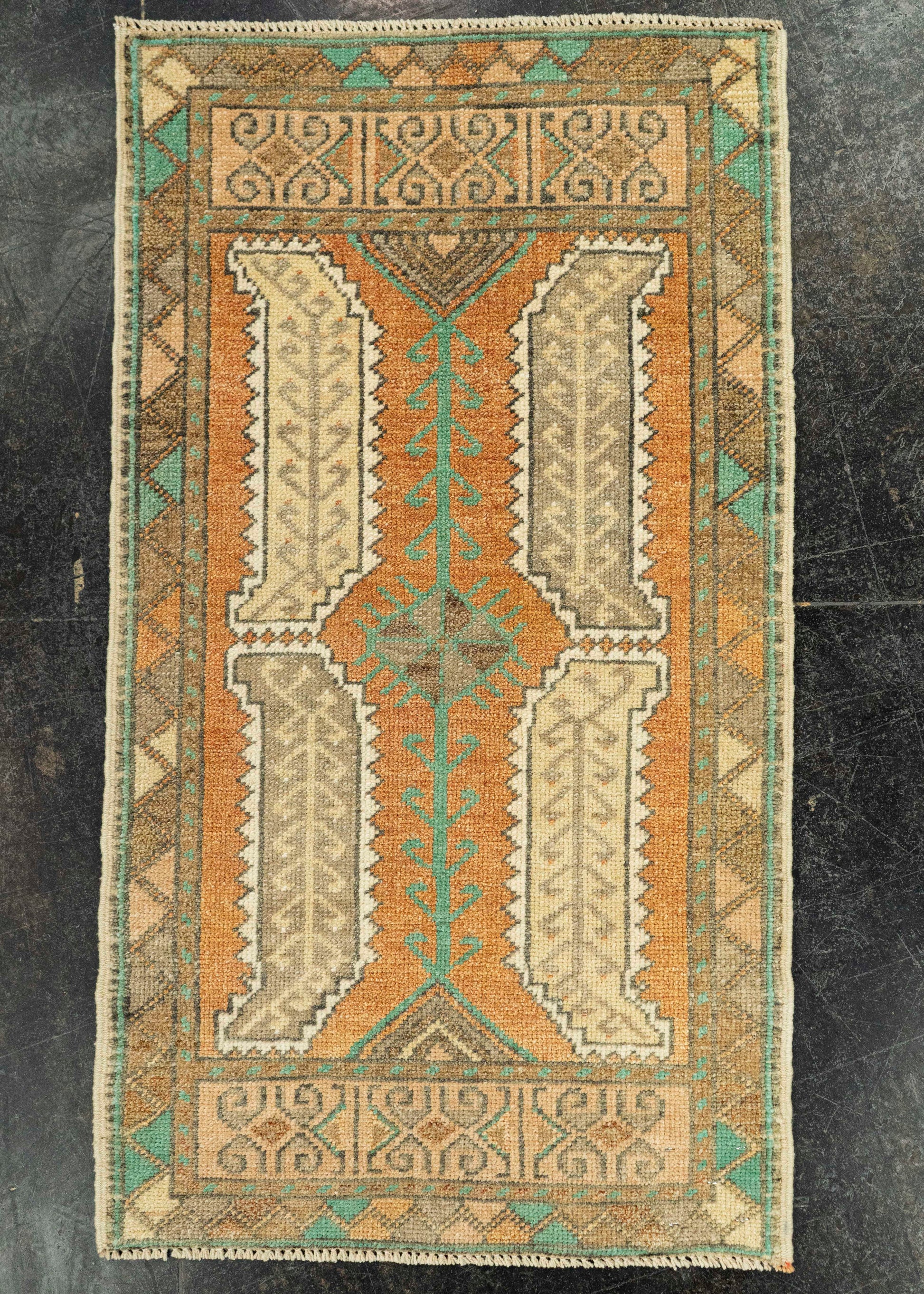 Turkish Yastik Rug  1'8" x  3'0" #23642