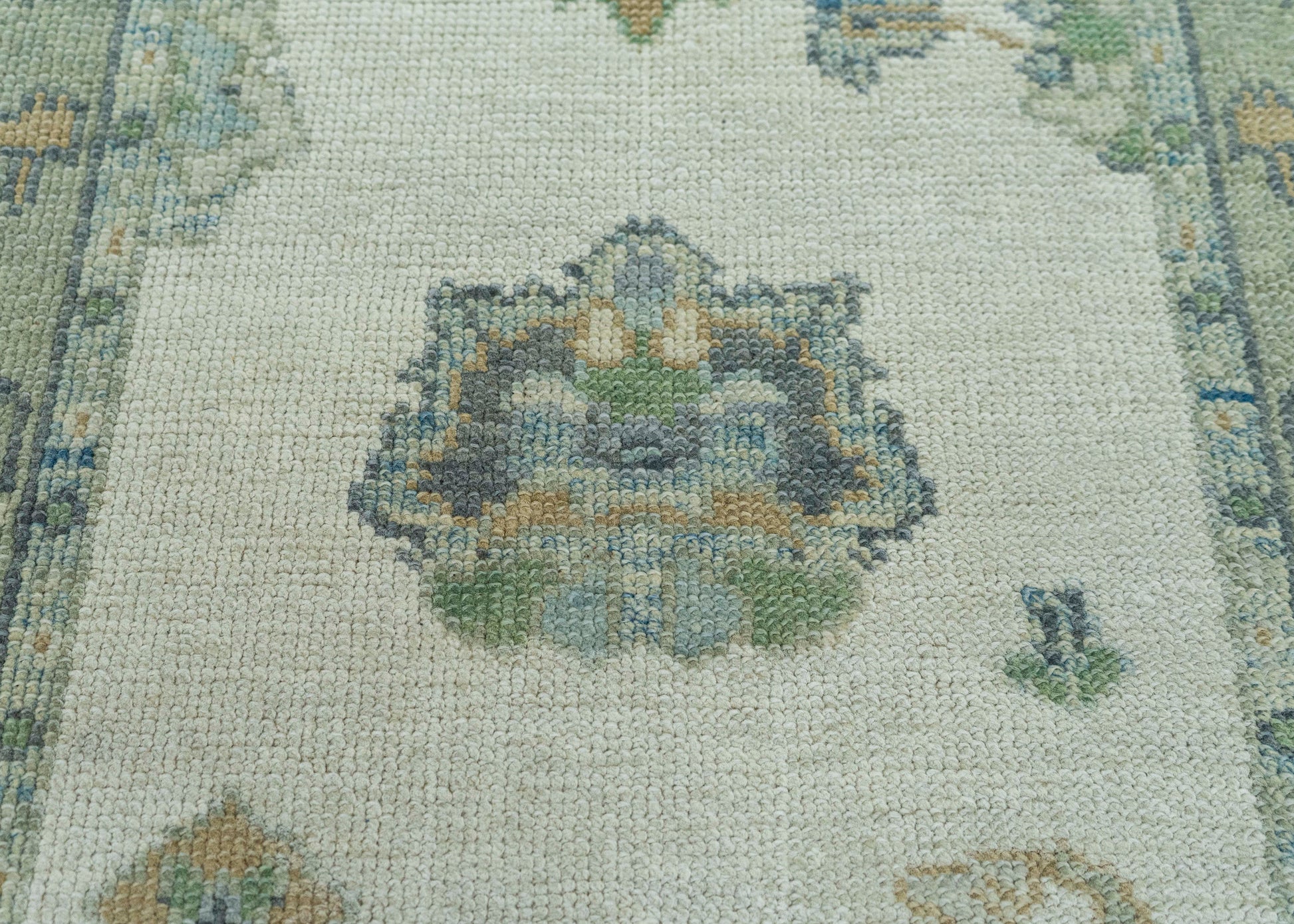 Turkish Oushak Rug 2'9"x 7'10" #19130