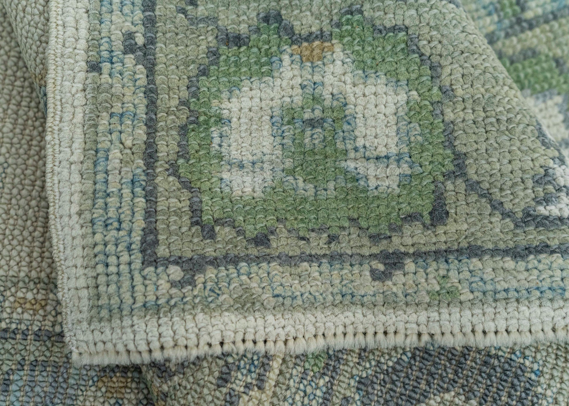 Turkish Oushak Rug 2'9"x 7'10" #19130