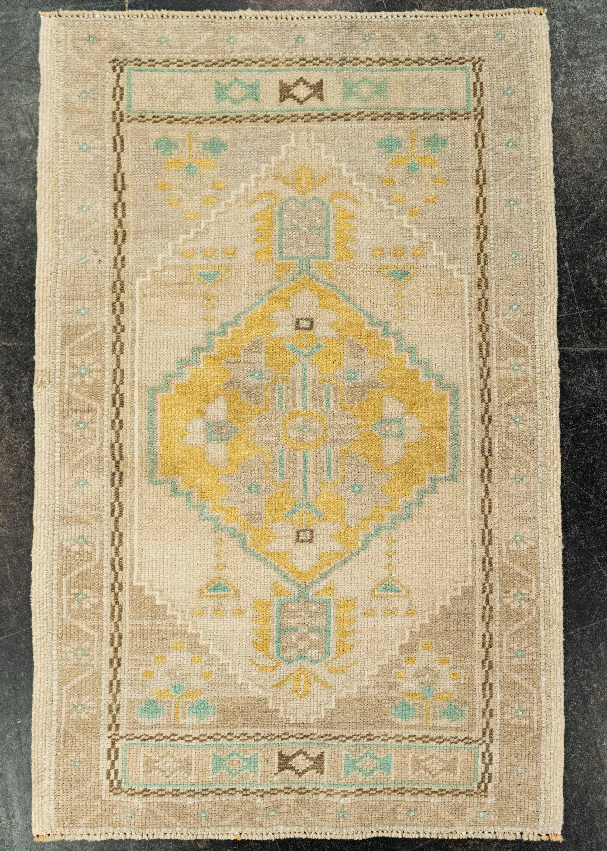 Turkish Yastik Rug  2'0" x  3'2" #23639