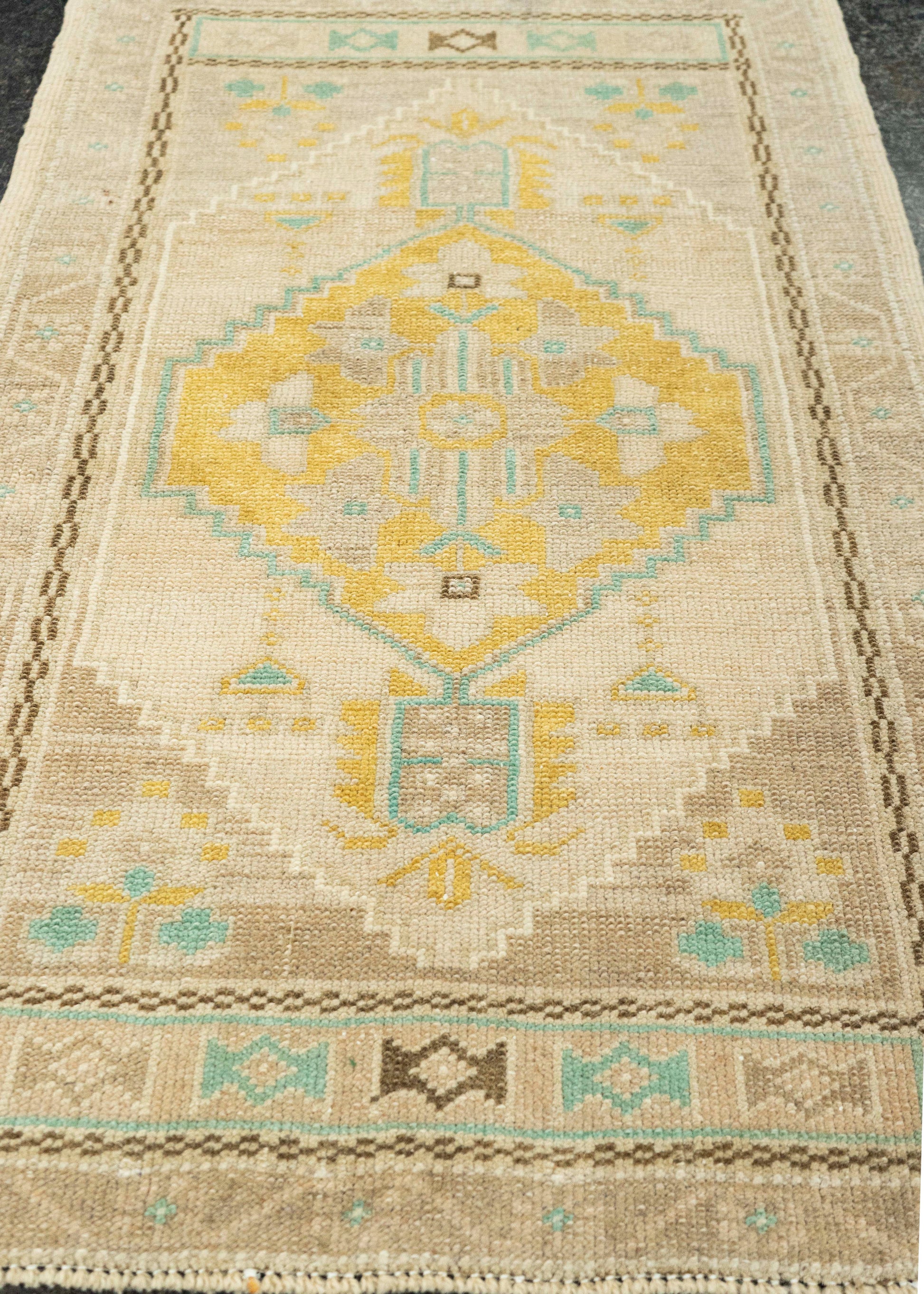 Turkish Yastik Rug  2'0" x  3'2" #23639