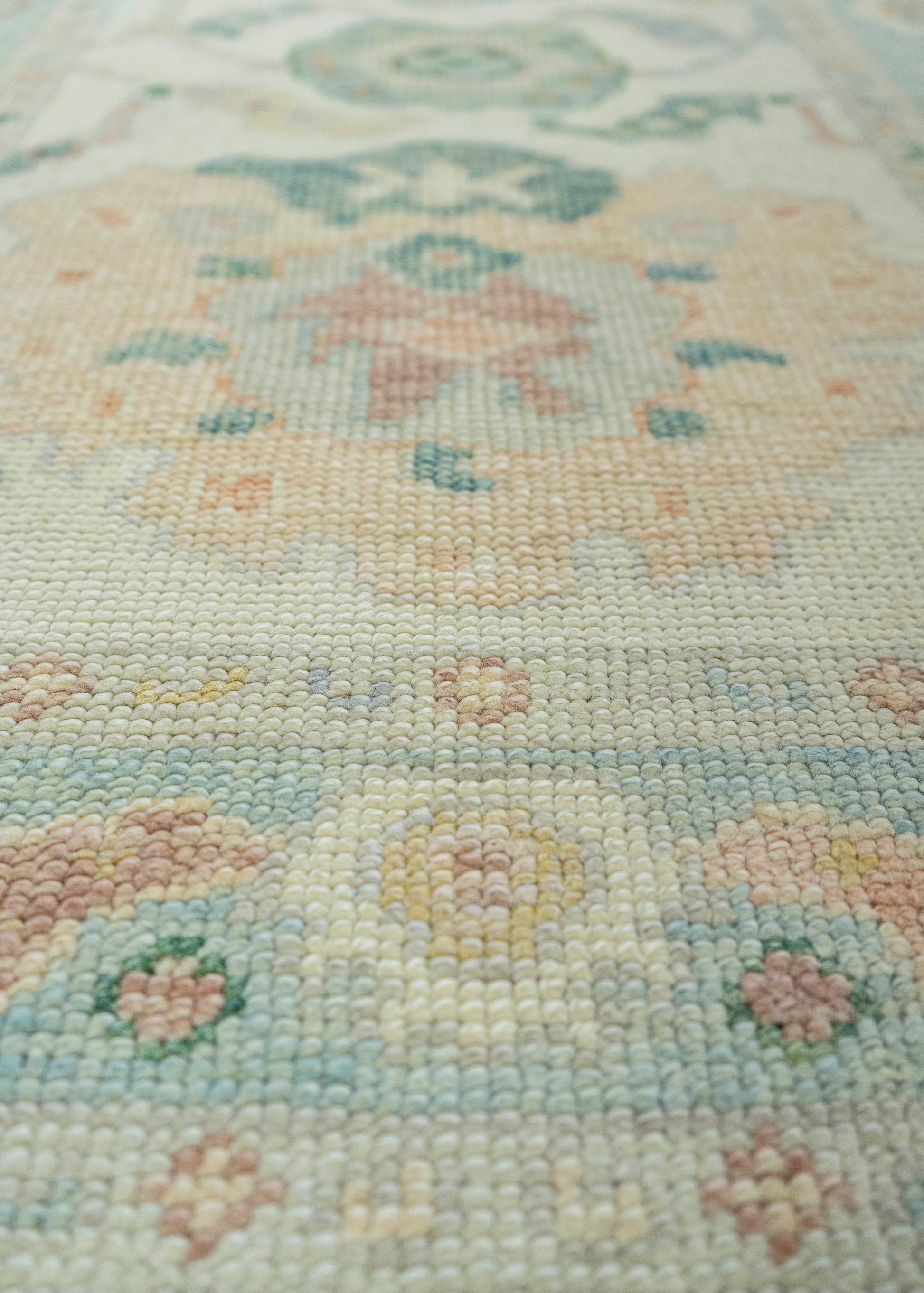 Turkish Oushak Rug 2'9"x 6'10" #19022
