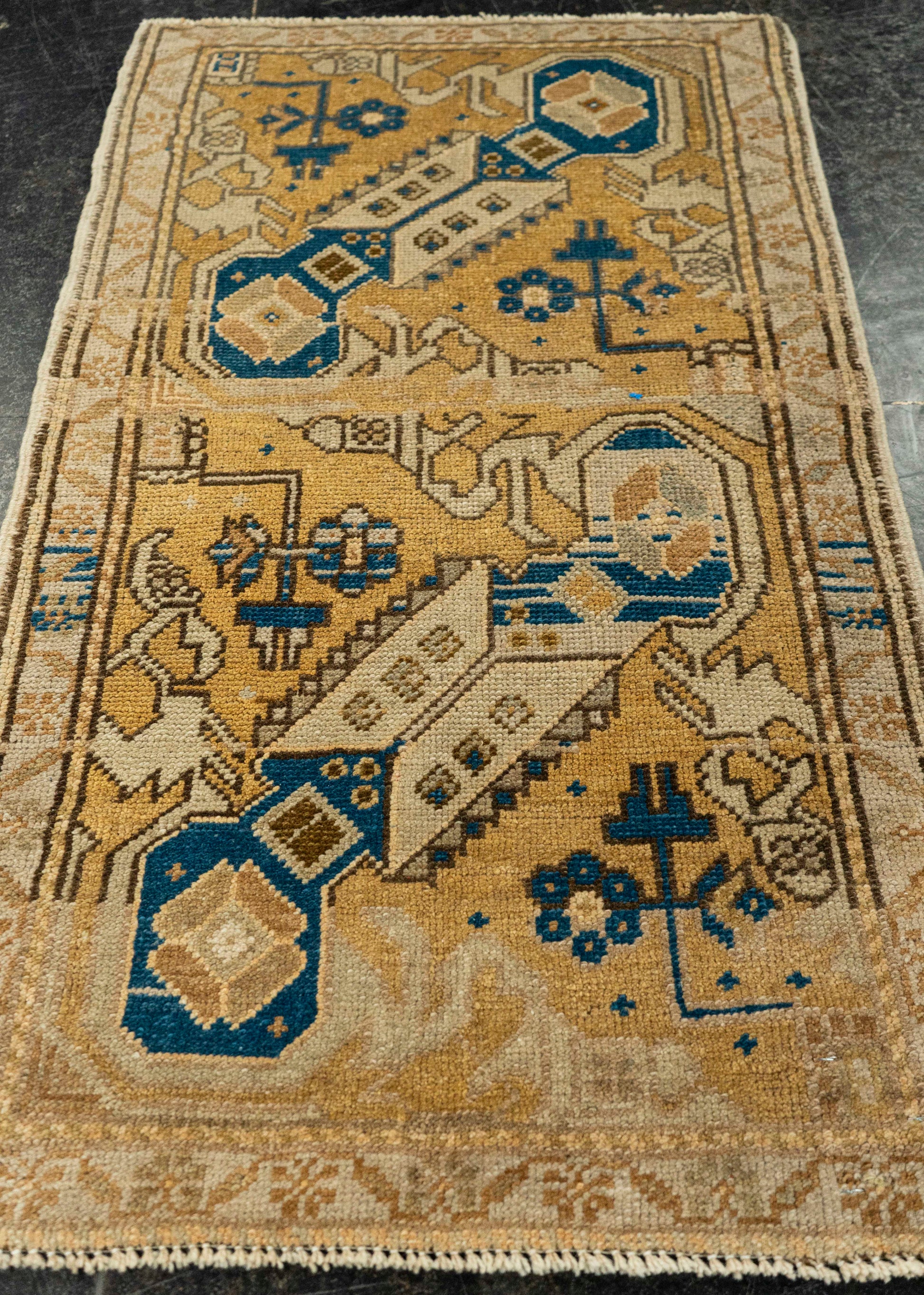 Turkish Yastik Rug  1'9" x  3'3" #23636