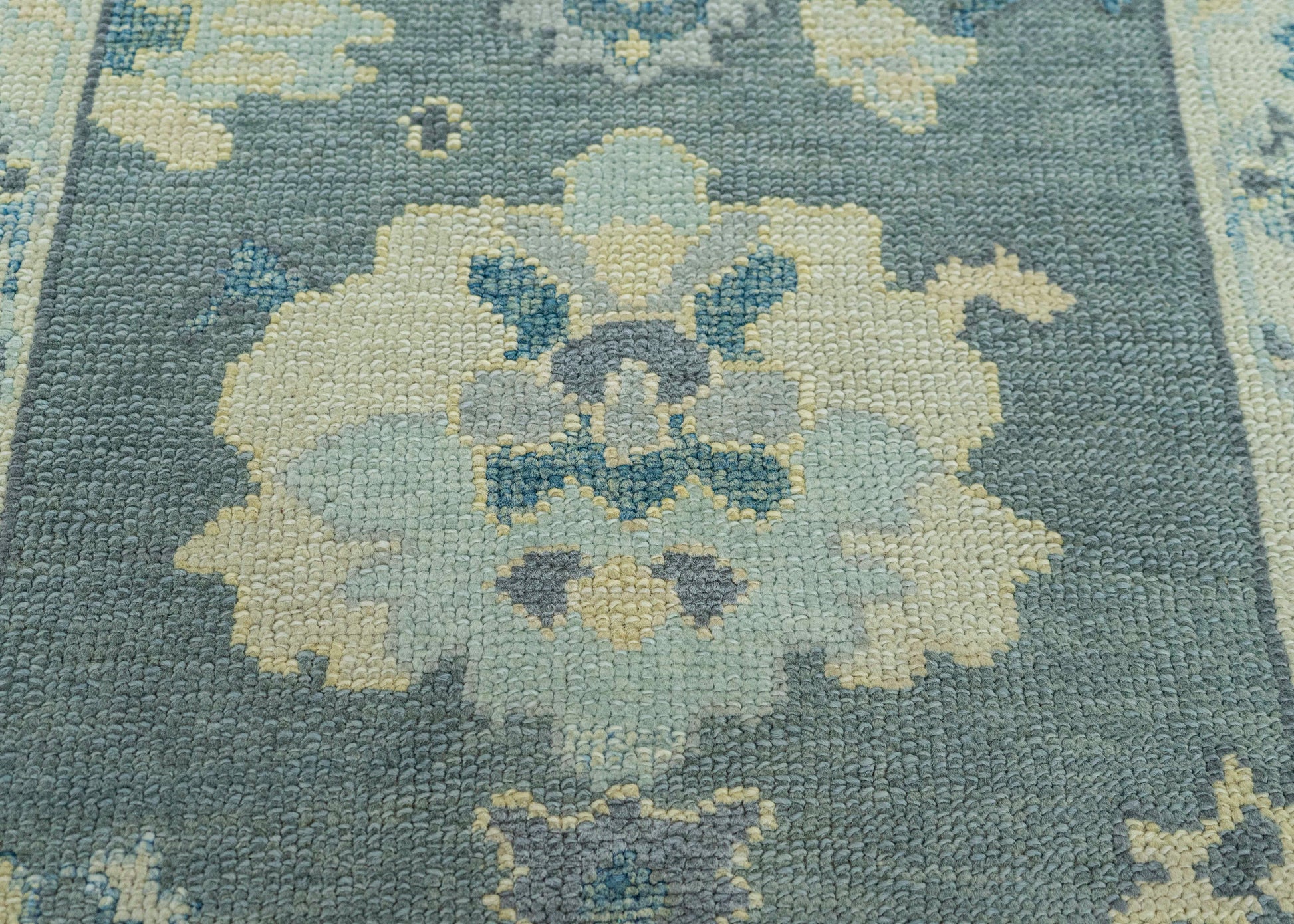 Turkish Oushak Rug 2'10"x 6'2" #19174