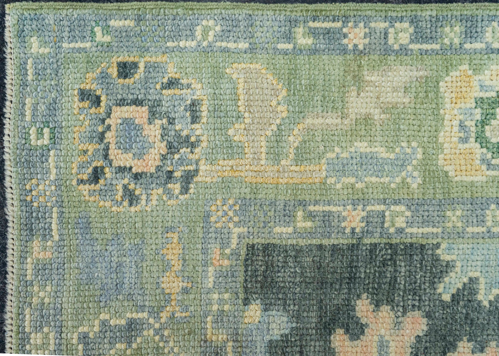 Turkish Oushak Rug 3'x 6'7" #19038