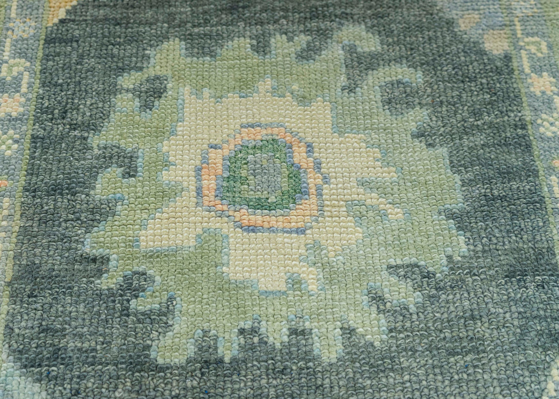 Turkish Oushak Rug 3'x 6'7" #19038
