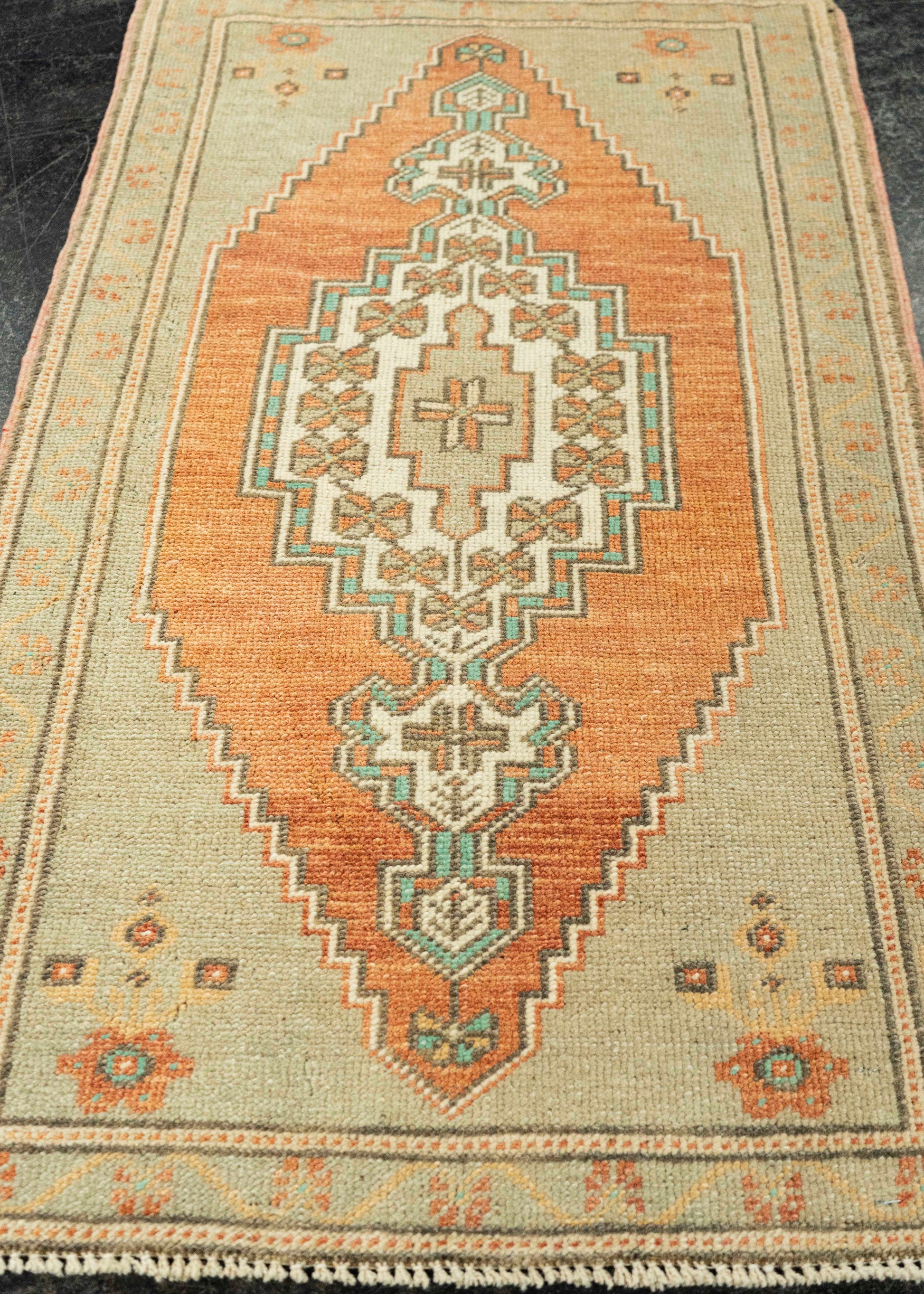 Turkish Yastik Rug  1'11" x  3'3" #23632
