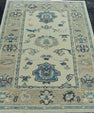 Turkish Oushak Rug 3'x 4'8" #7702