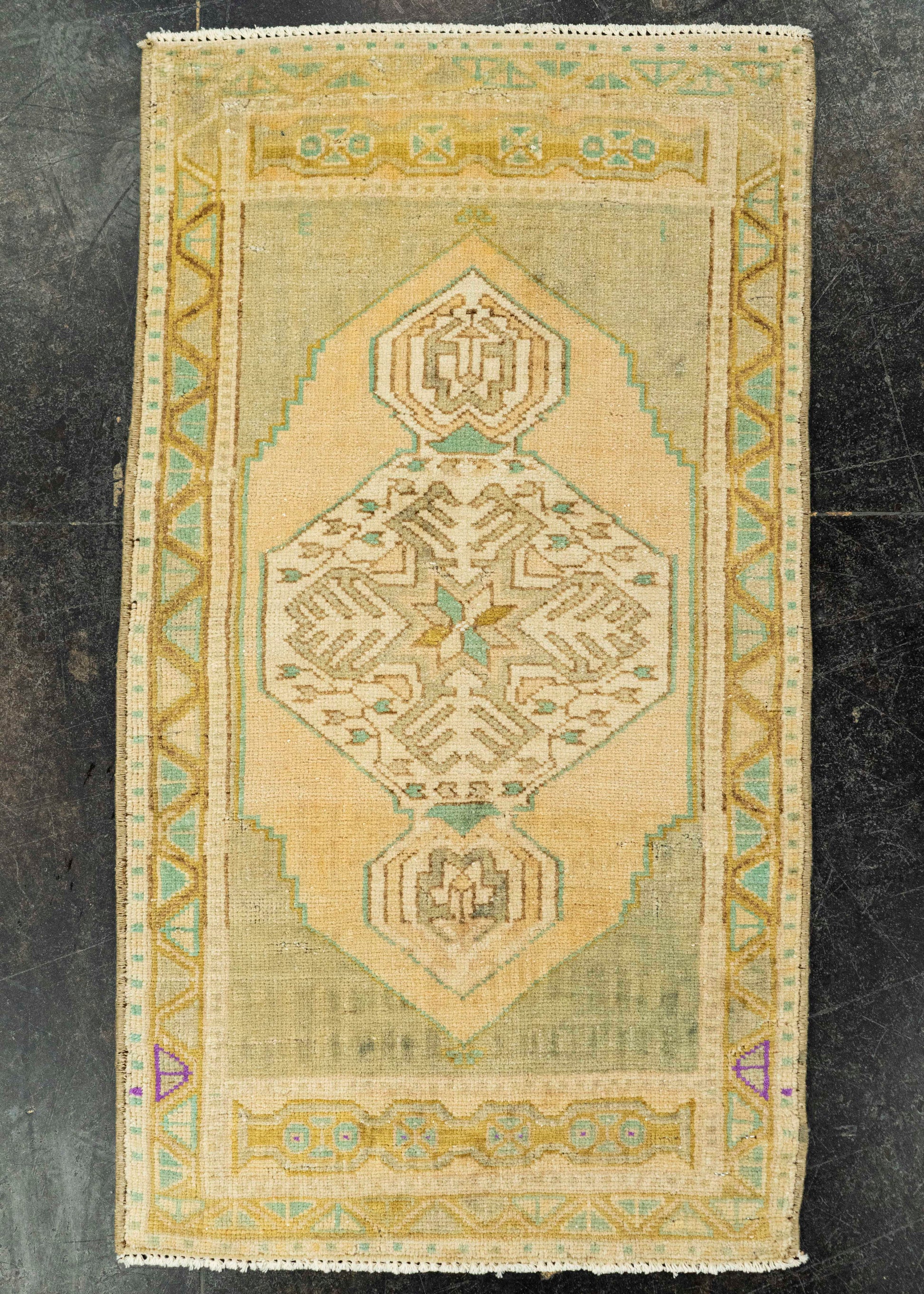 Turkish Yastik Rug  1'8" x  3'0" #23630