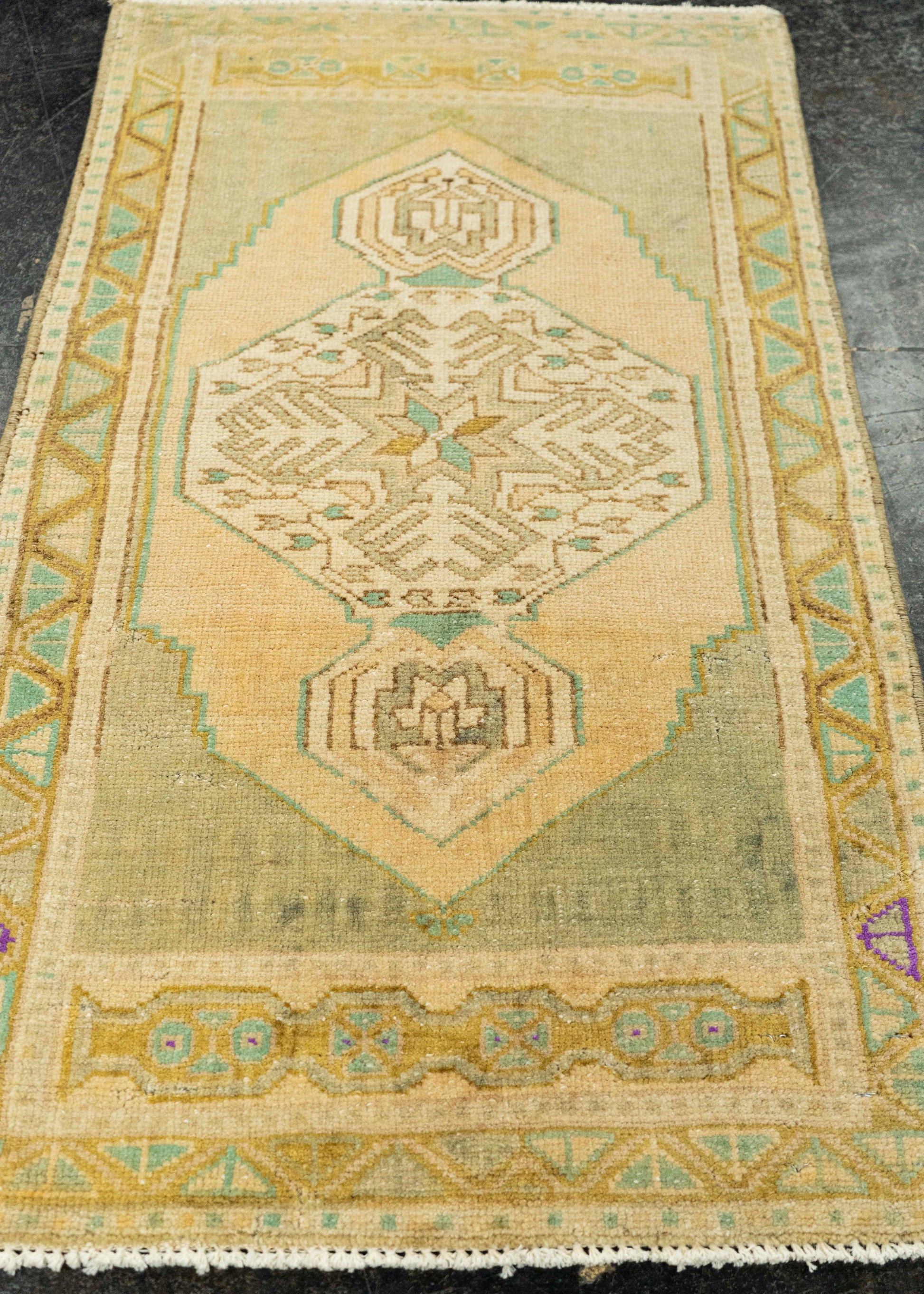 Turkish Yastik Rug  1'8" x  3'0" #23630