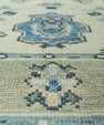 Turkish Oushak Rug 3'x 4'8" #7702