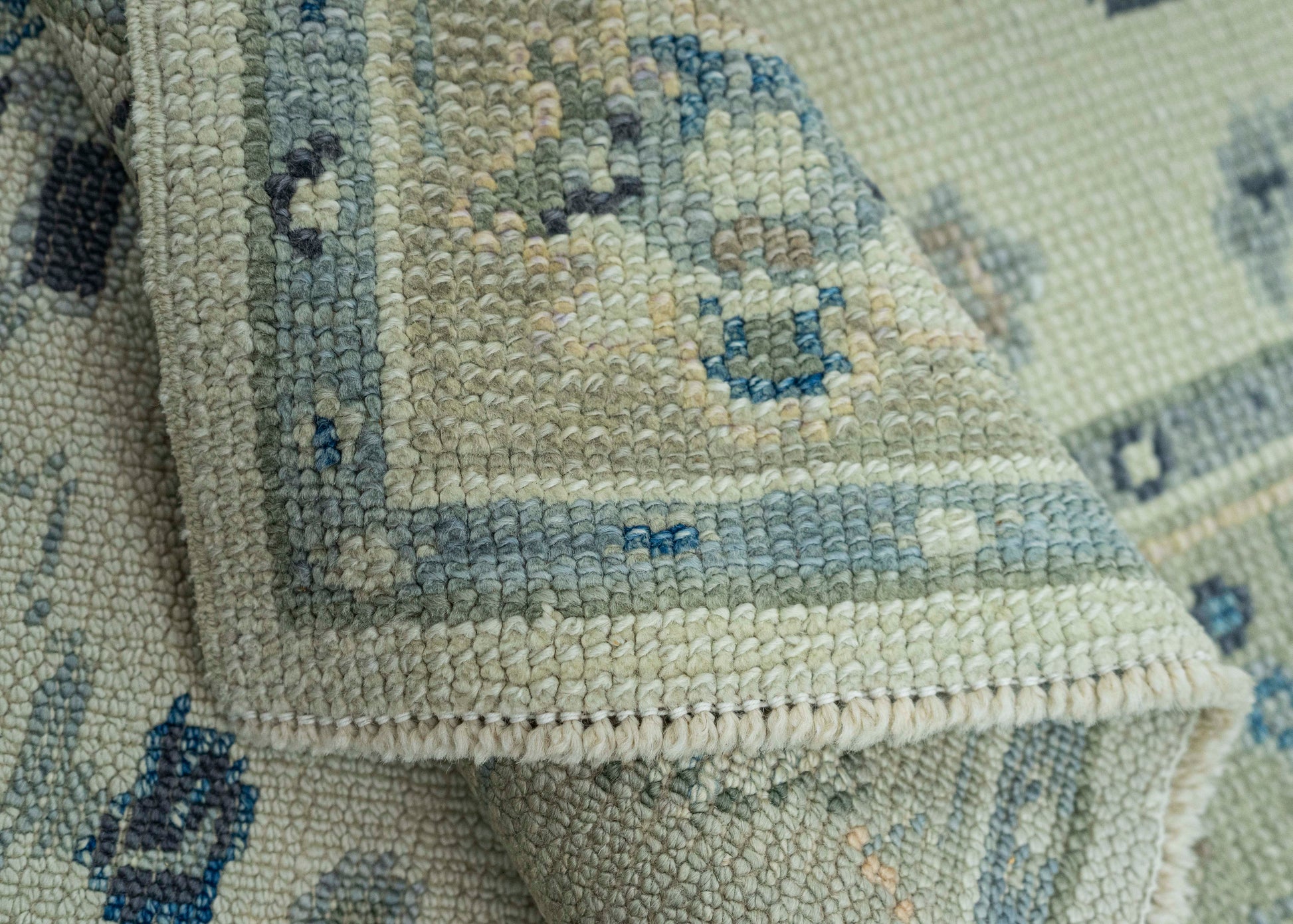 Turkish Oushak Rug 3'x 4'8" #7702