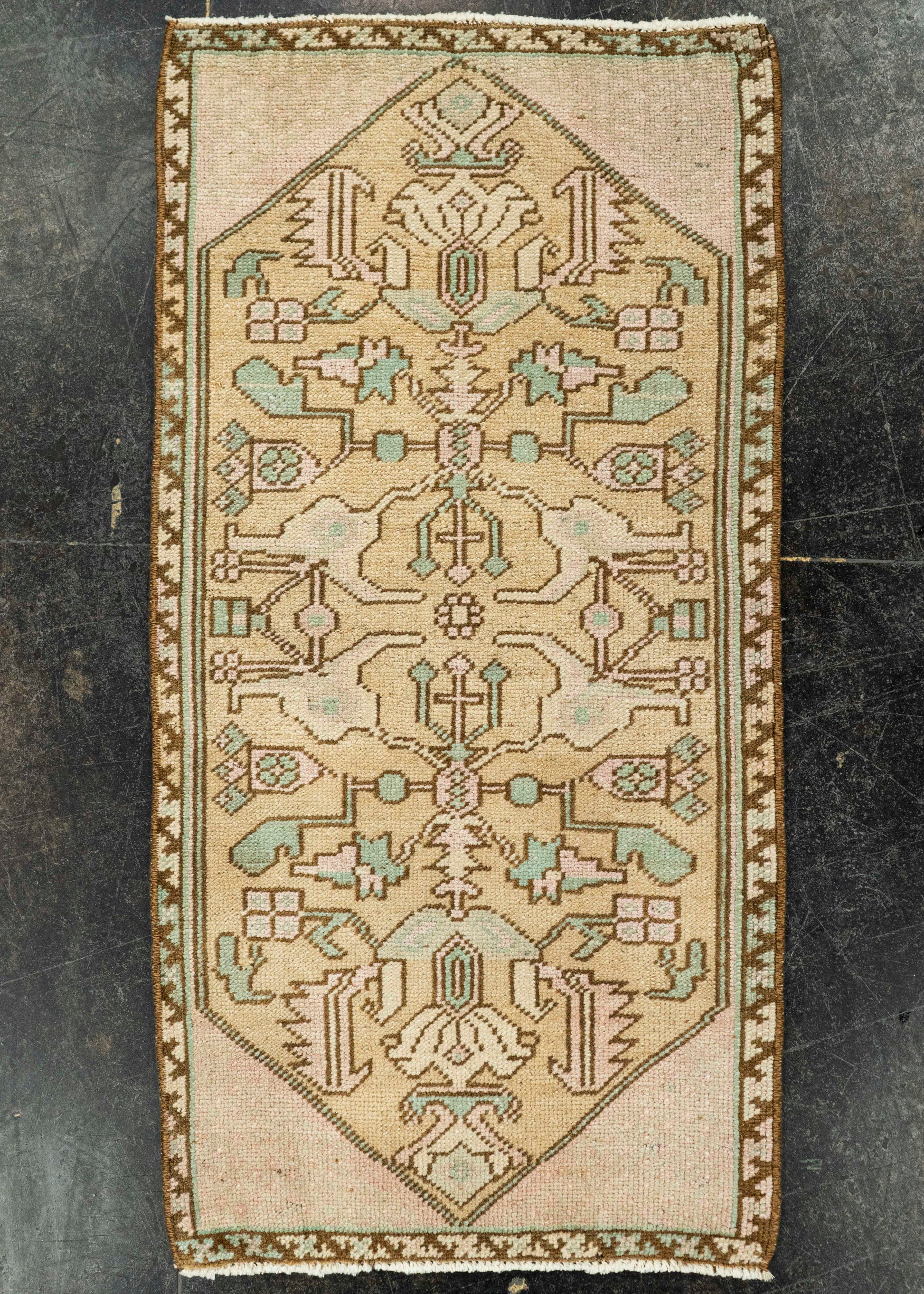 Turkish Yastik Rug  1'7" x  3'1" #23633