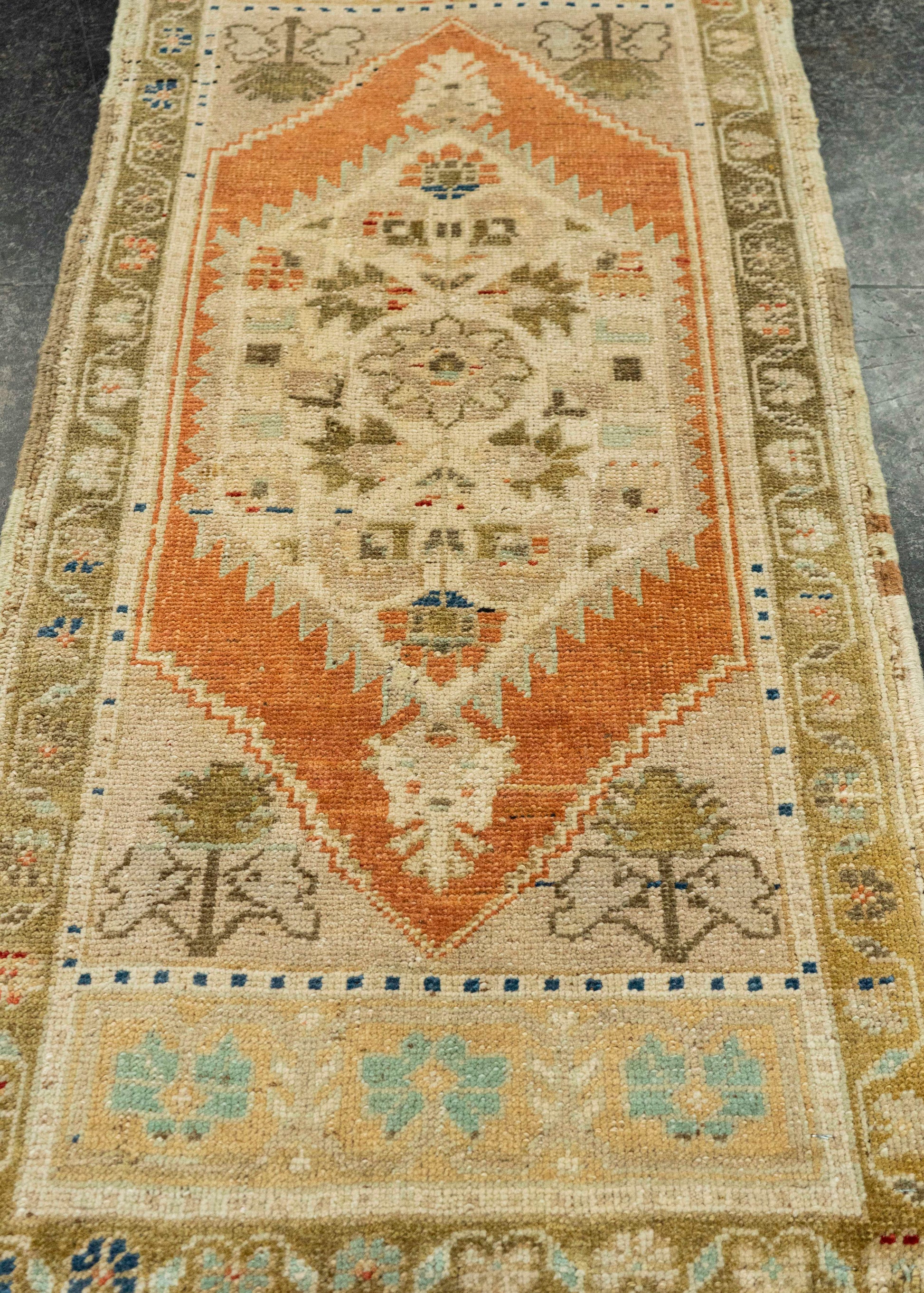 Turkish Yastik Rug  1'10" x  3'9" #23614