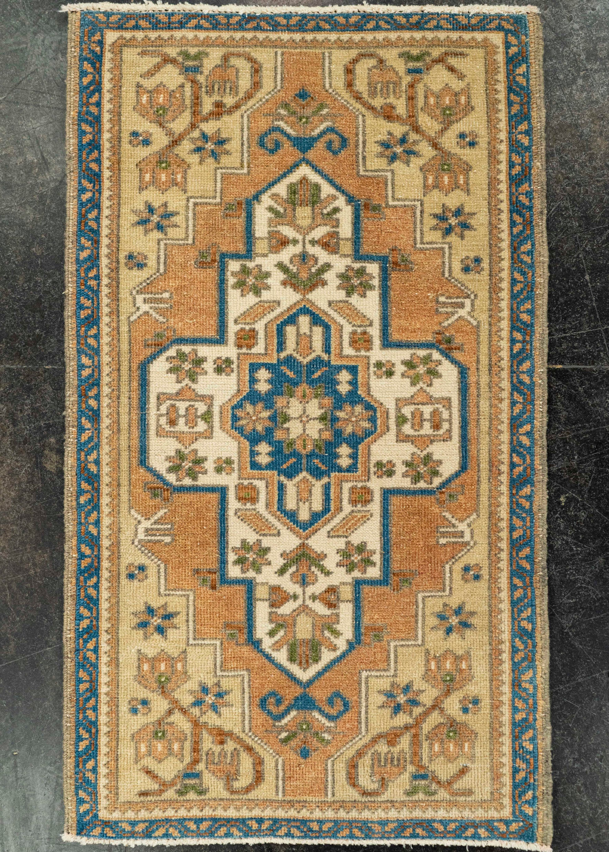 Turkish Yastik Rug  1'10" x  3'1" #23615