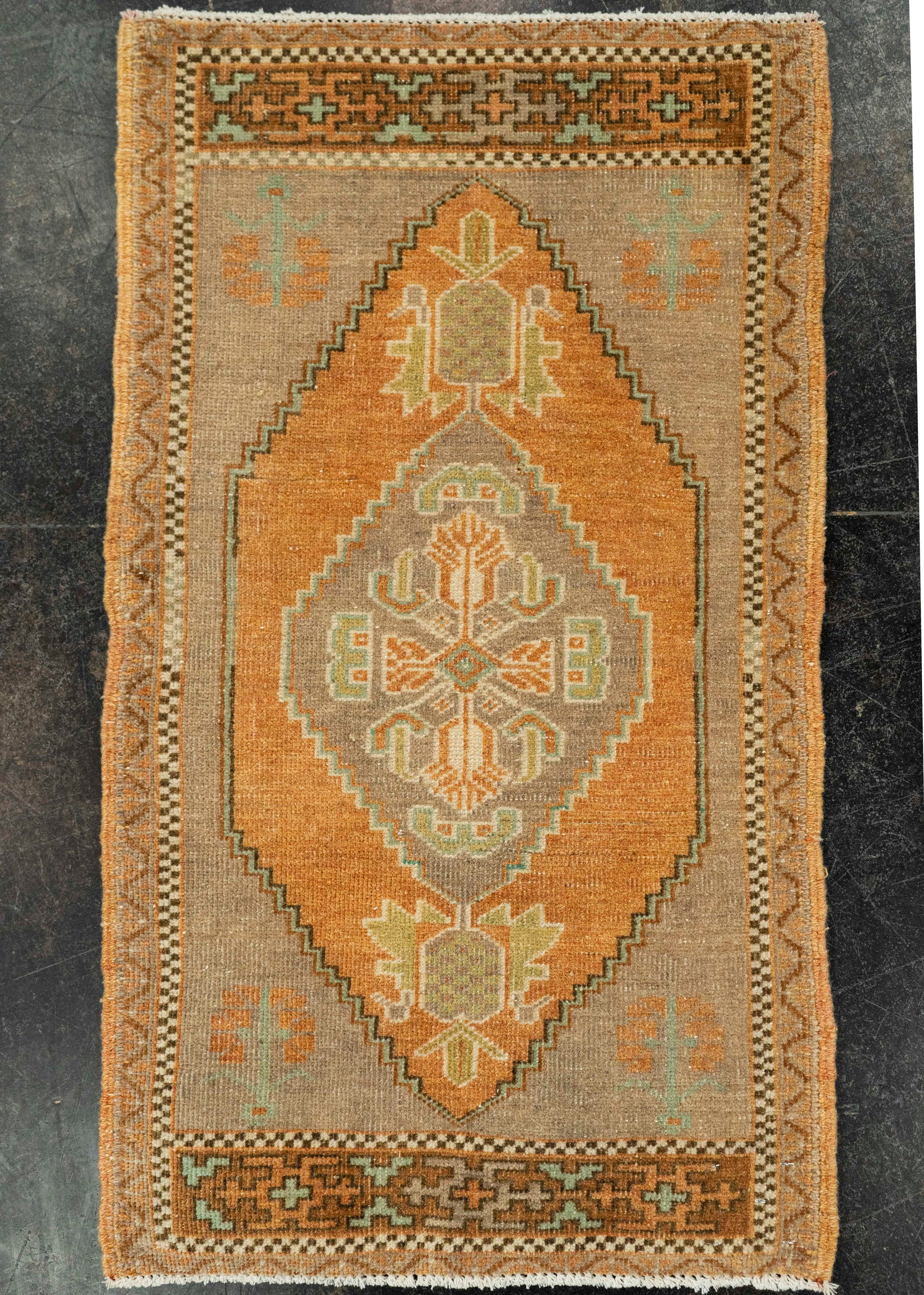 Turkish Yastik Rug  1'10" x  3'1" #23616