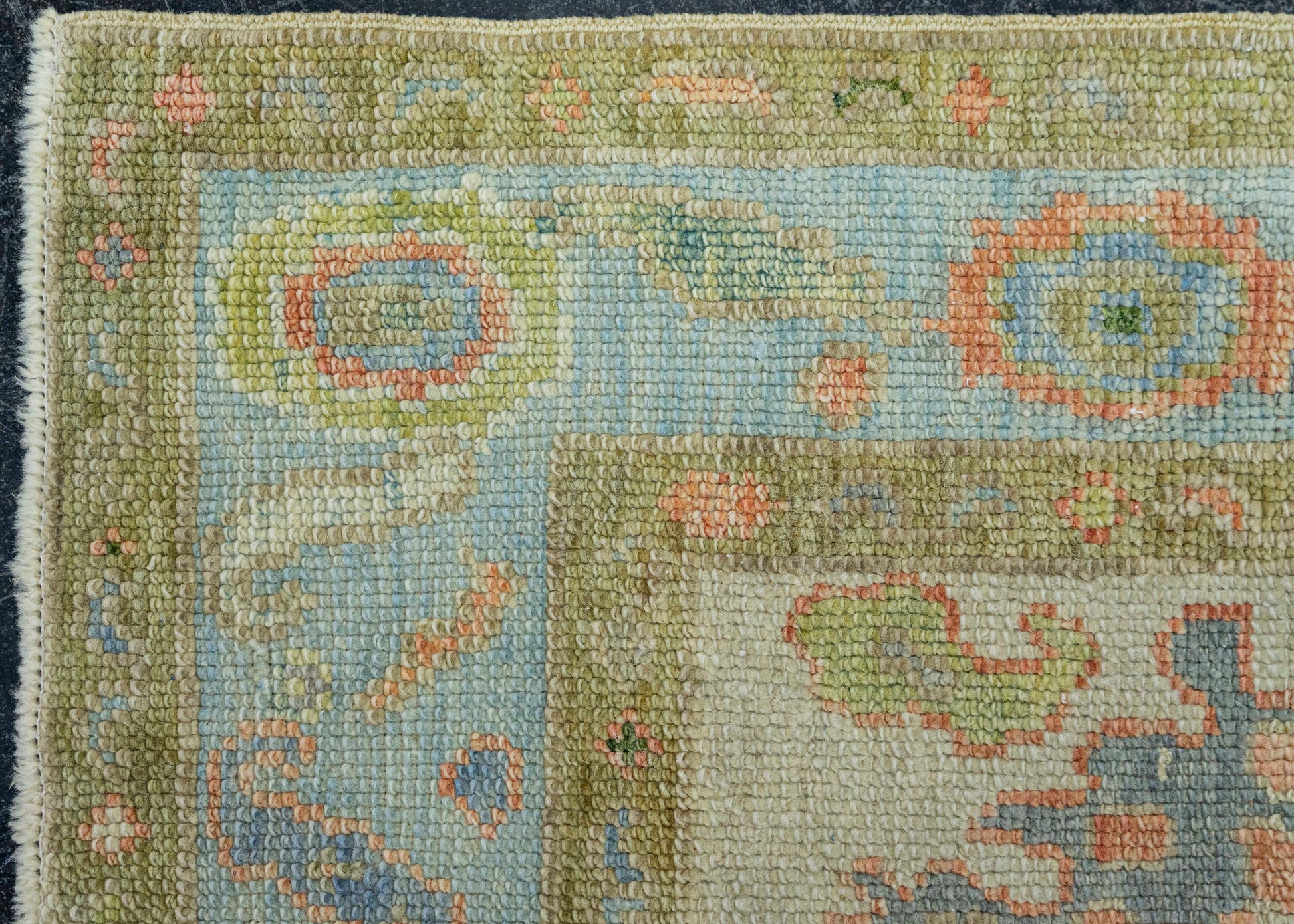 Turkish Oushak Rug 2'10"x 5'11" #20115