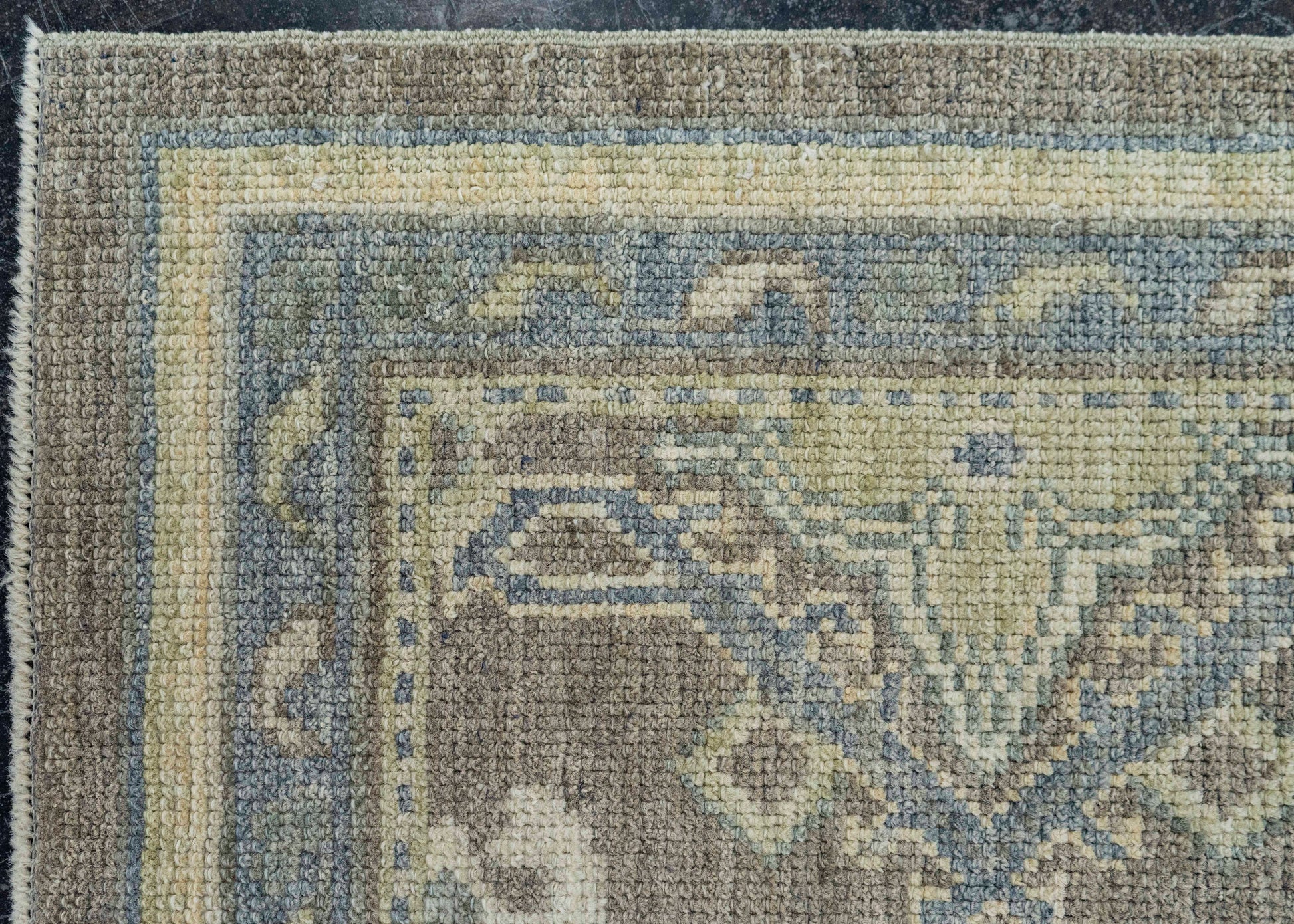 Turkish Oushak Rug 2'9"x 5'5" #19490