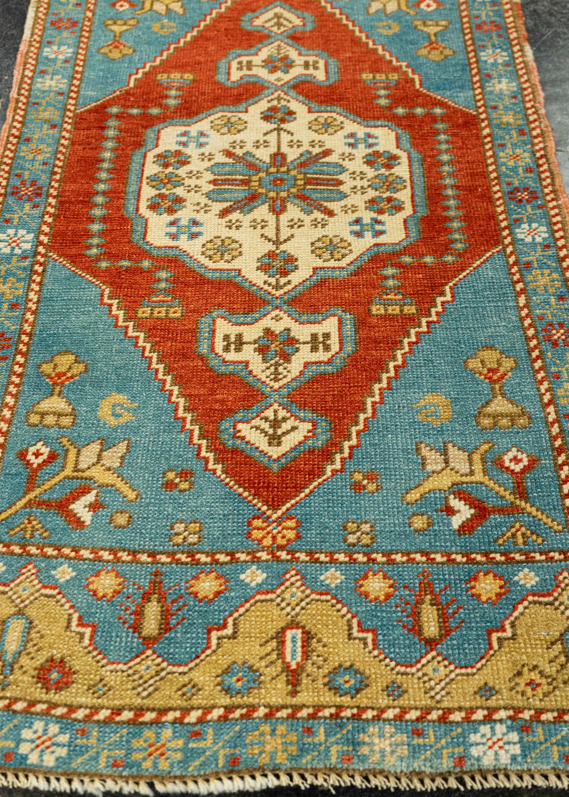 Turkish Yastik Rug  1'8" x  3'1" #23605