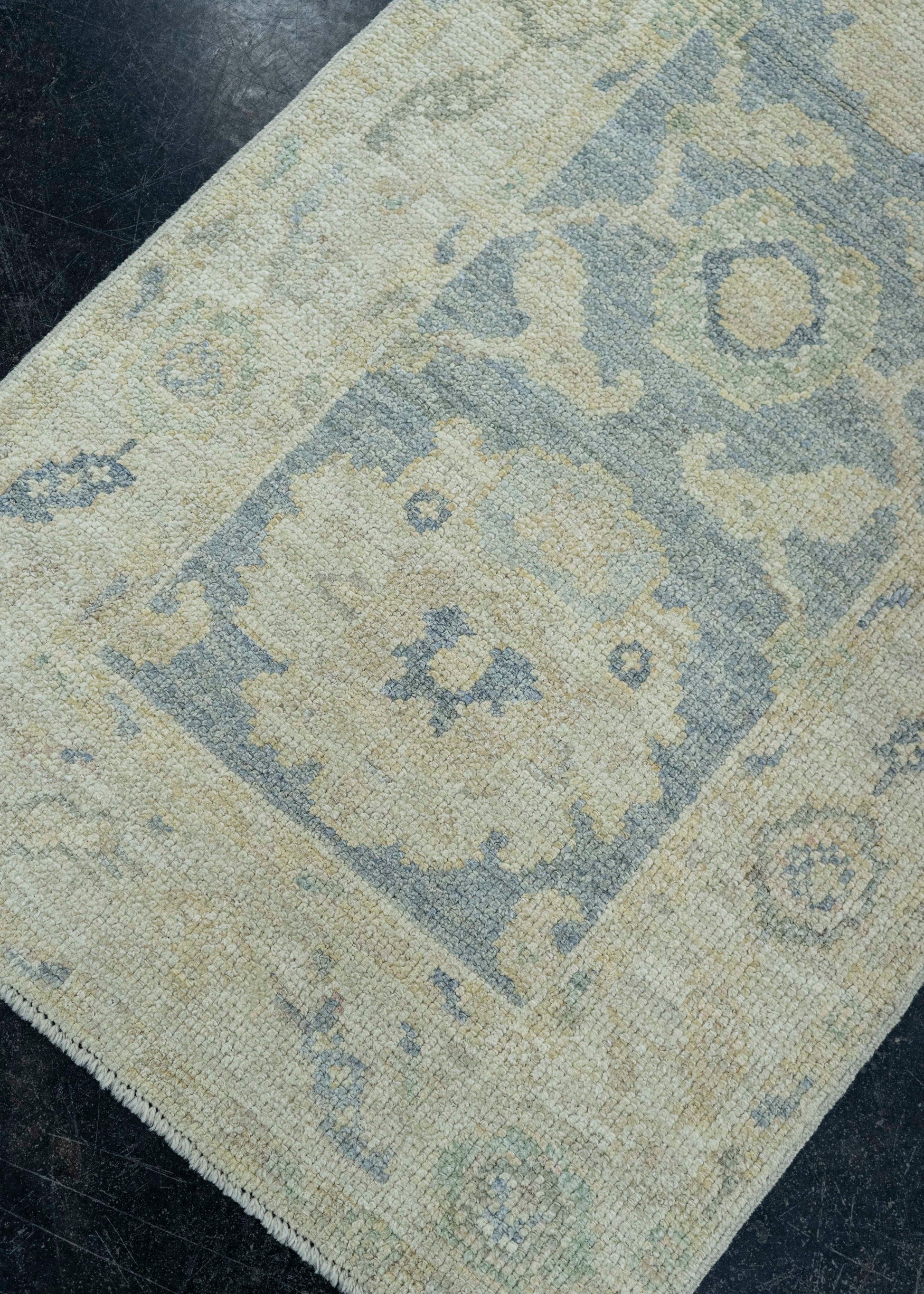 Turkish Oushak Rug 2'2"x 5'10" #19430