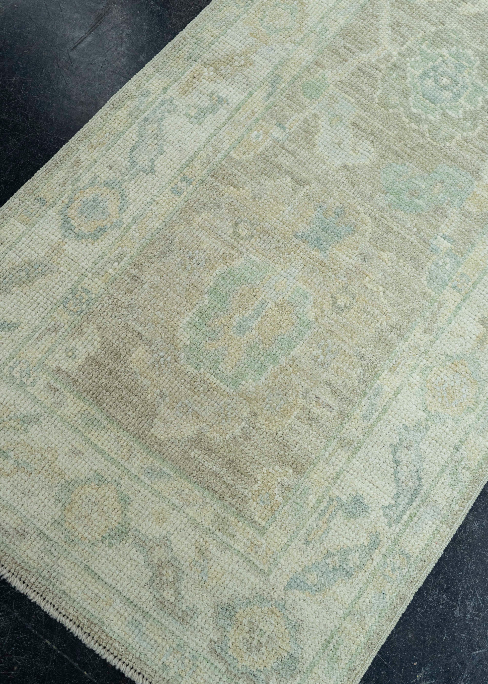 Turkish Oushak Rug 2'2"x 5'2" #19445