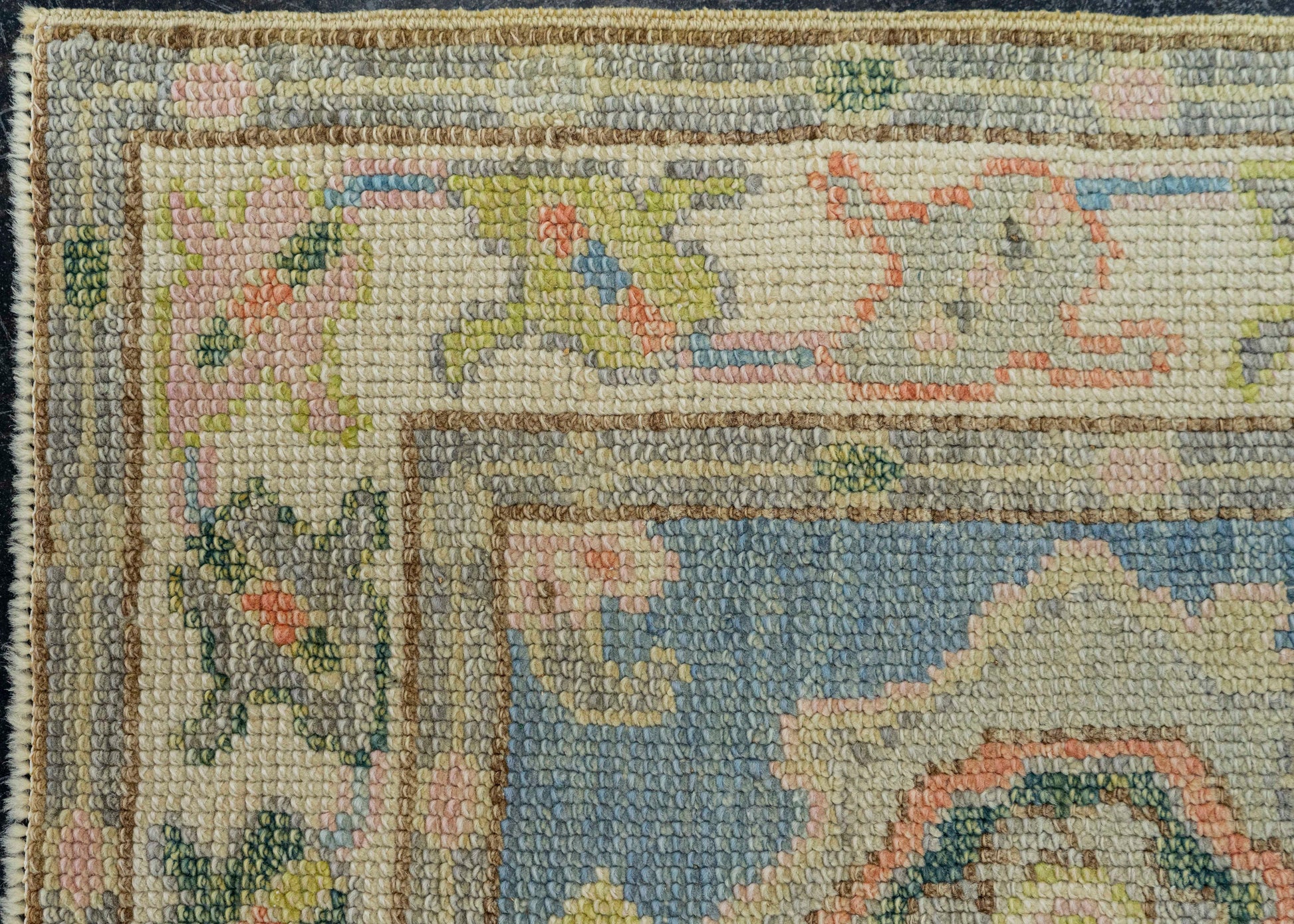 Turkish Oushak Rug 2' x 4'11" #20128
